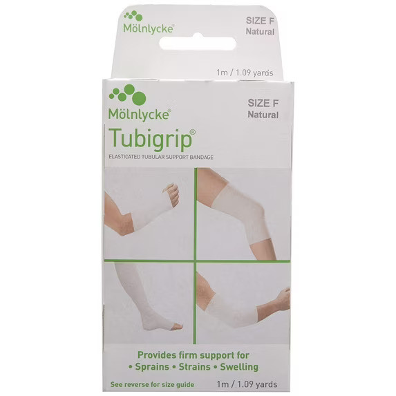 Molnlycke Tubigrip Elasticated Tubular Bandage, 4" X 1 yd