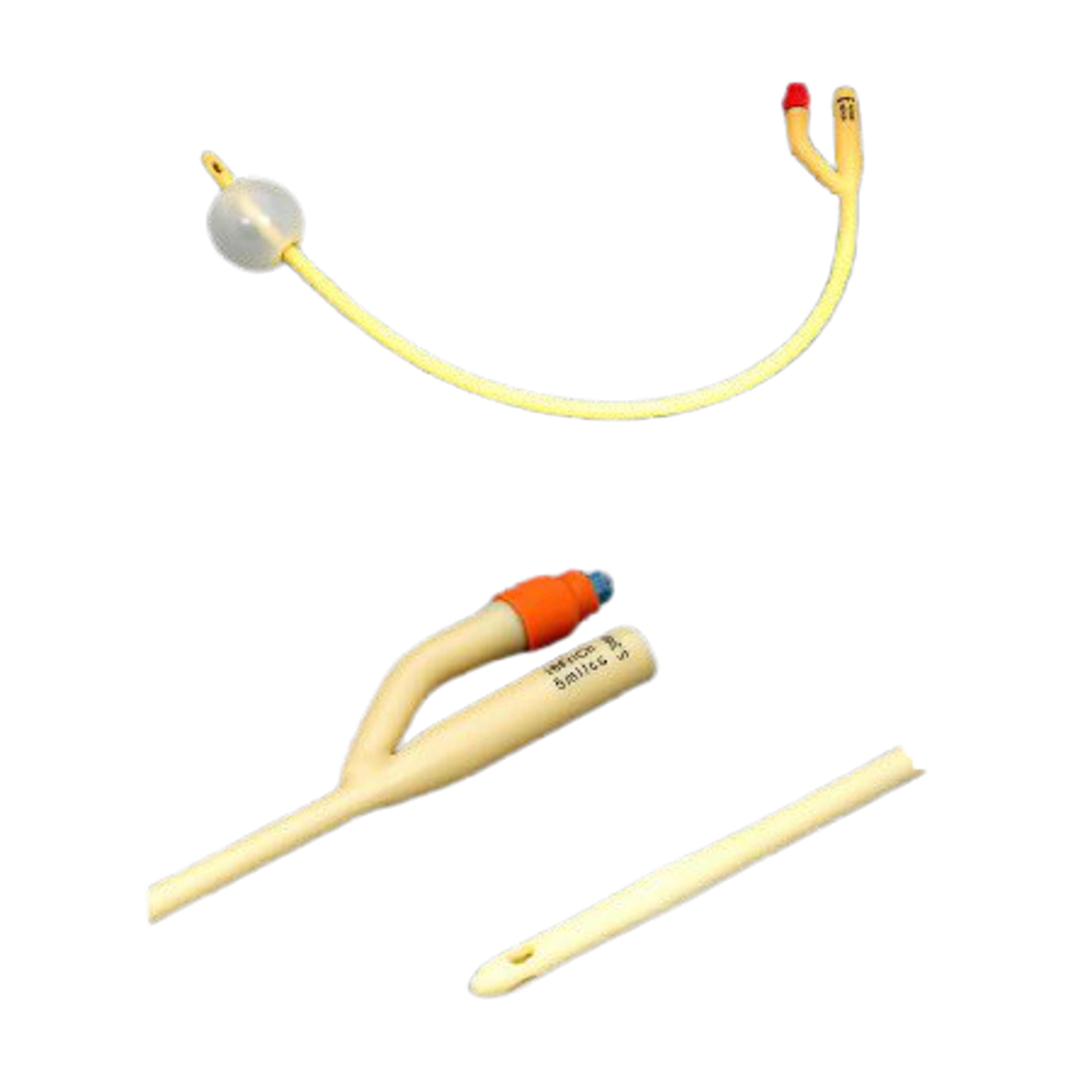 AMSure 2-Way Straight Tip Silicone Foley Catheter, 30 cc