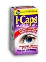 ICaps MV Eye Vitamin & Mineral Supplement, 256 mg, 100 Tablets