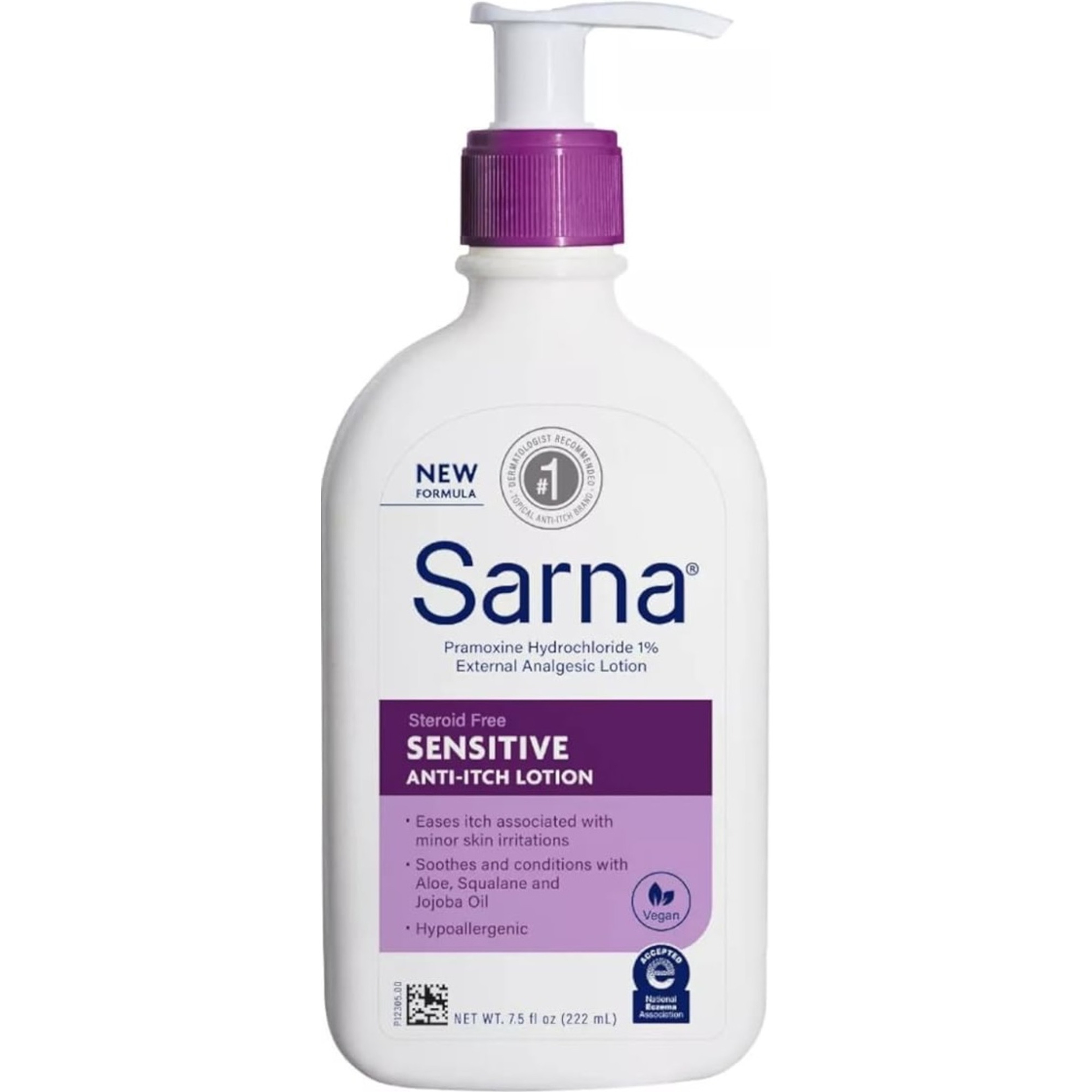 Sarna Sensative Itch Relief 1% Strength Lotion 7.5 oz.