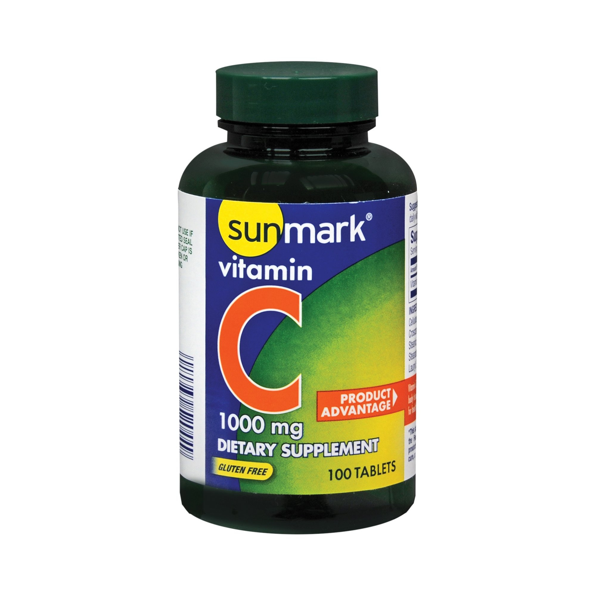 sunmark Vitamin C DietarySupplement, 1000 mg, 100 Tablets