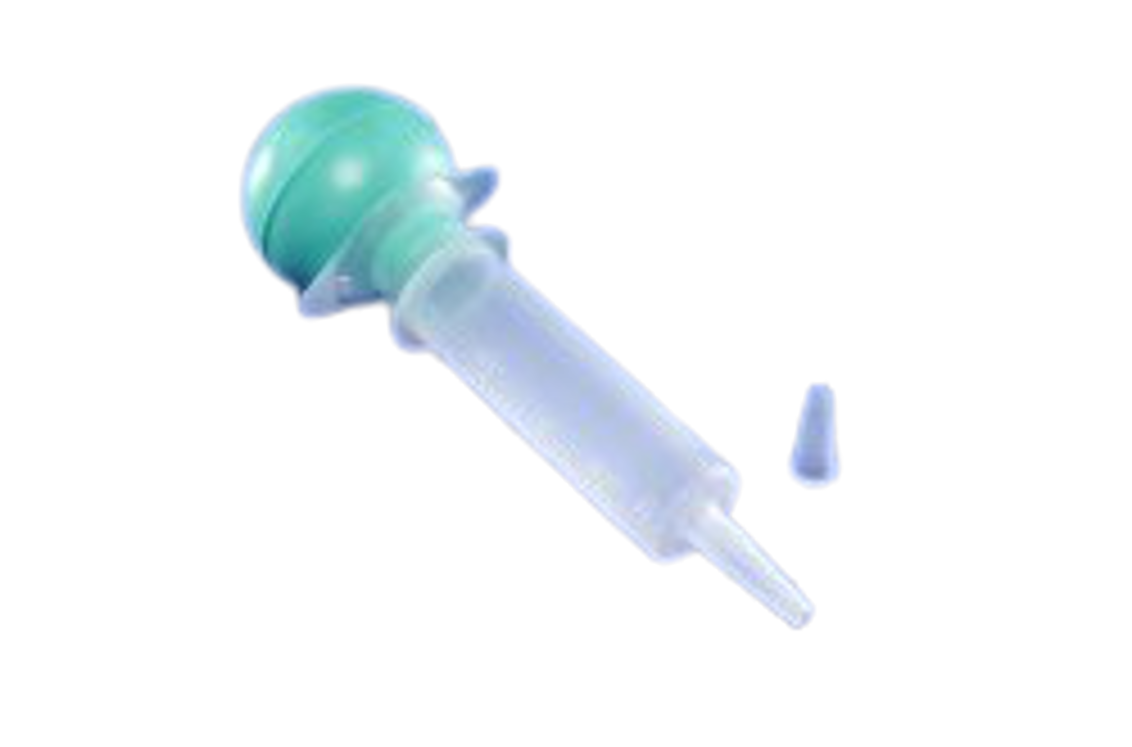 Cardinal Disposable Irrigation Bulb Syringe, 60 mL