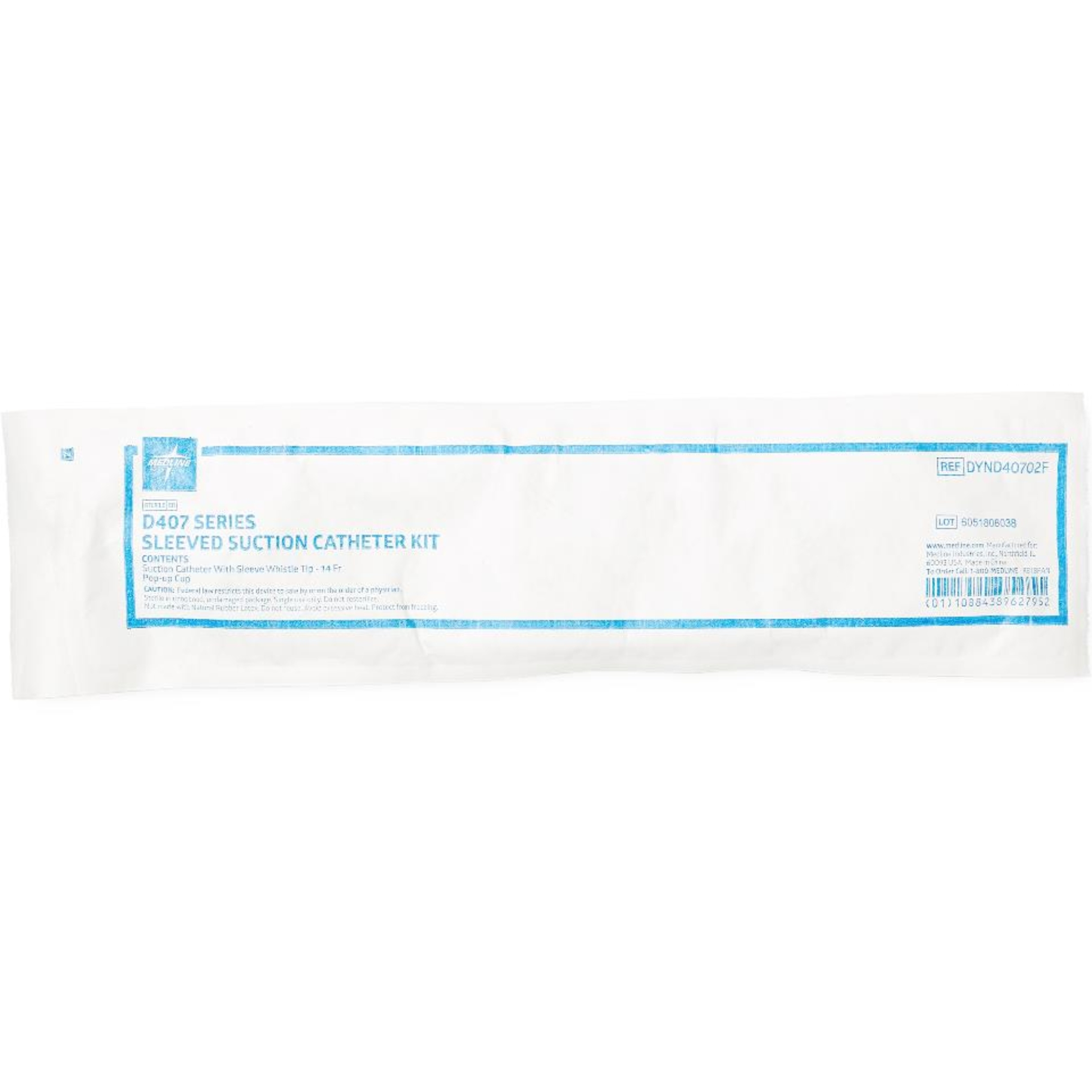 Medline Open-Suction Sleeved Catheters, Whistle Tip