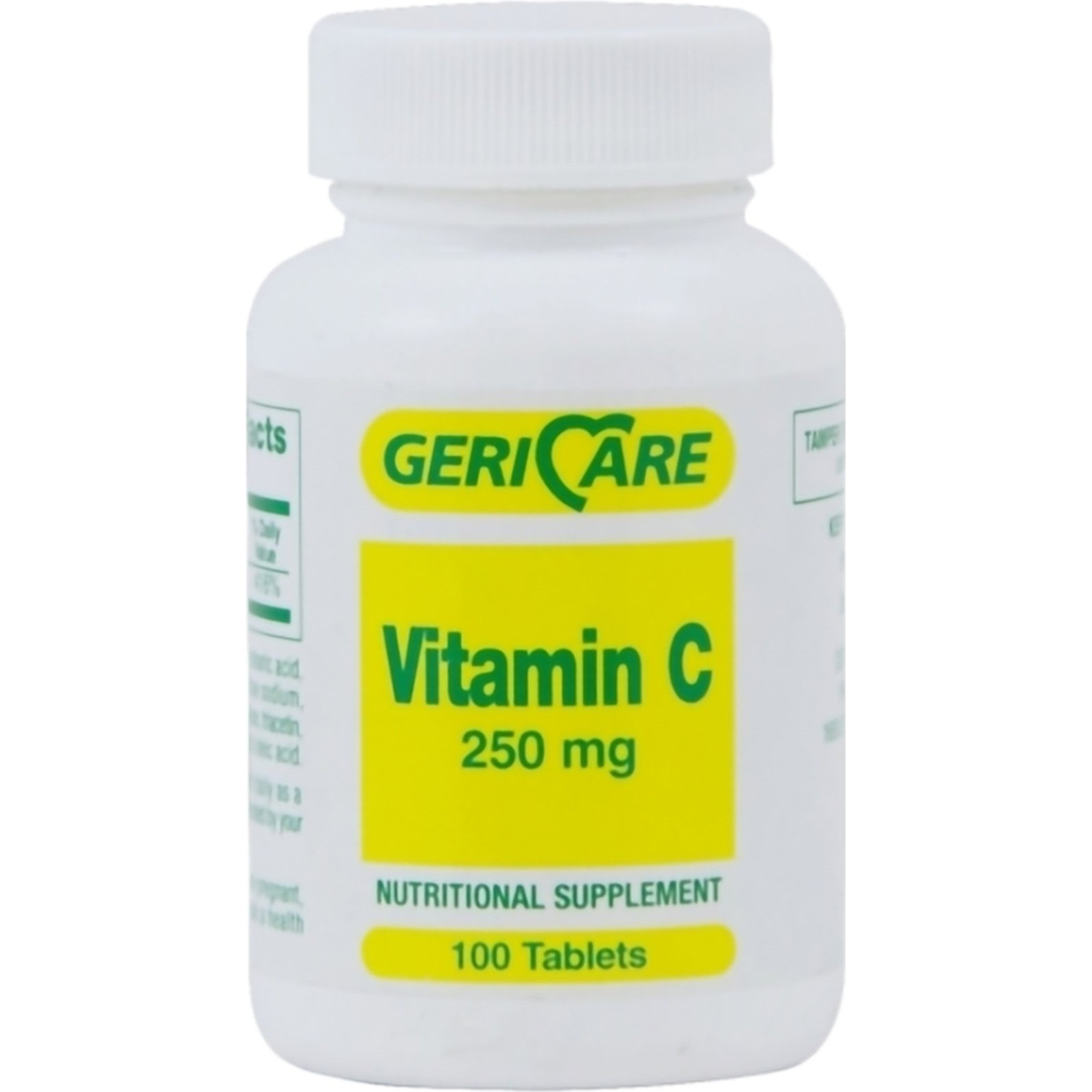 Geri-Care Vitamin C Nutritional Supplement, 250 mg, 100 Tablets