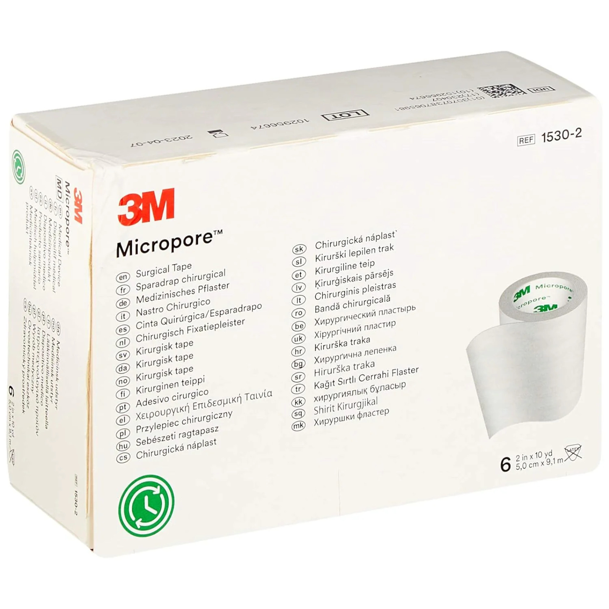 3M Micropore Skin Friendly Paper Medical Tape