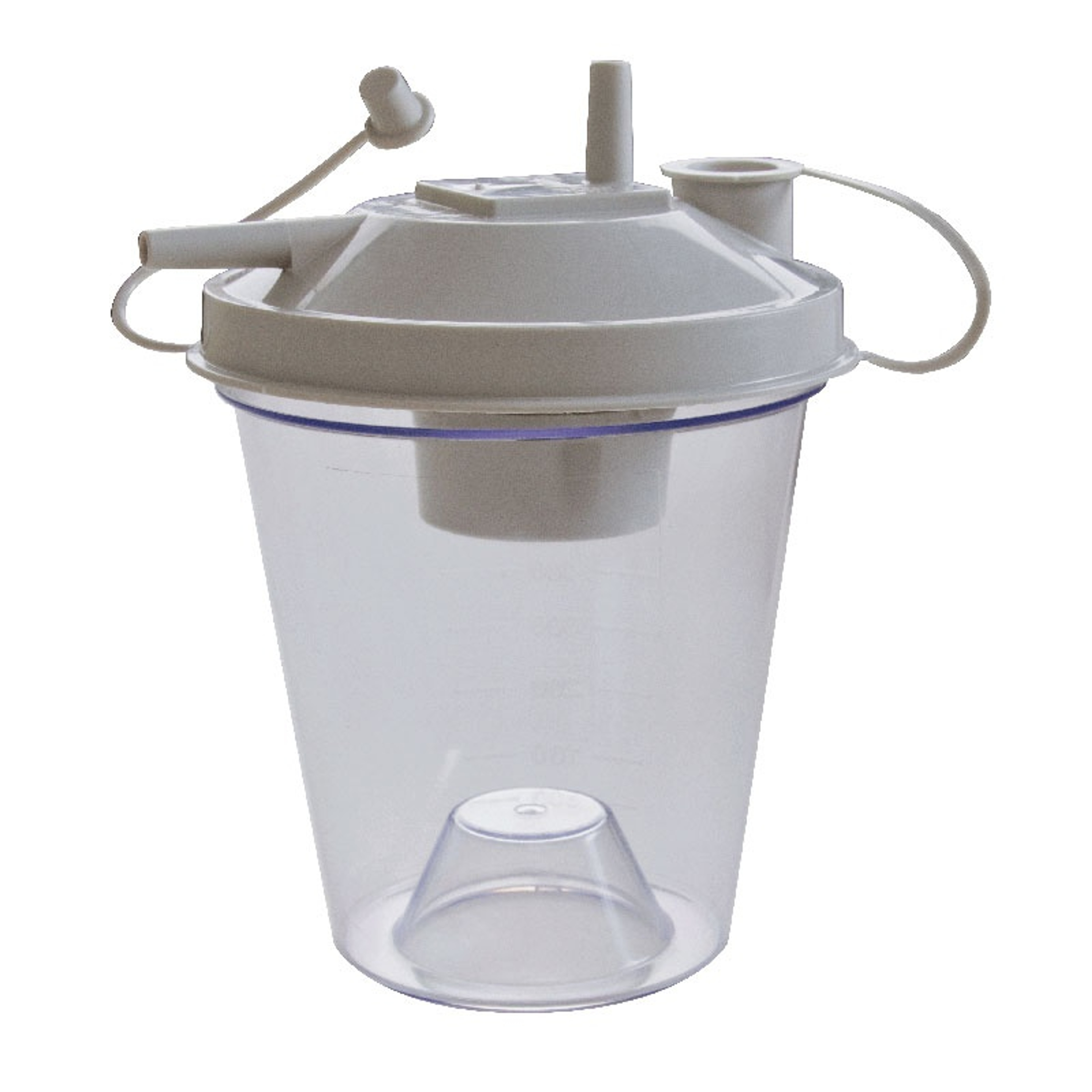 Cardinal Health Essentials Suction Canister, Floater Top, 800cc