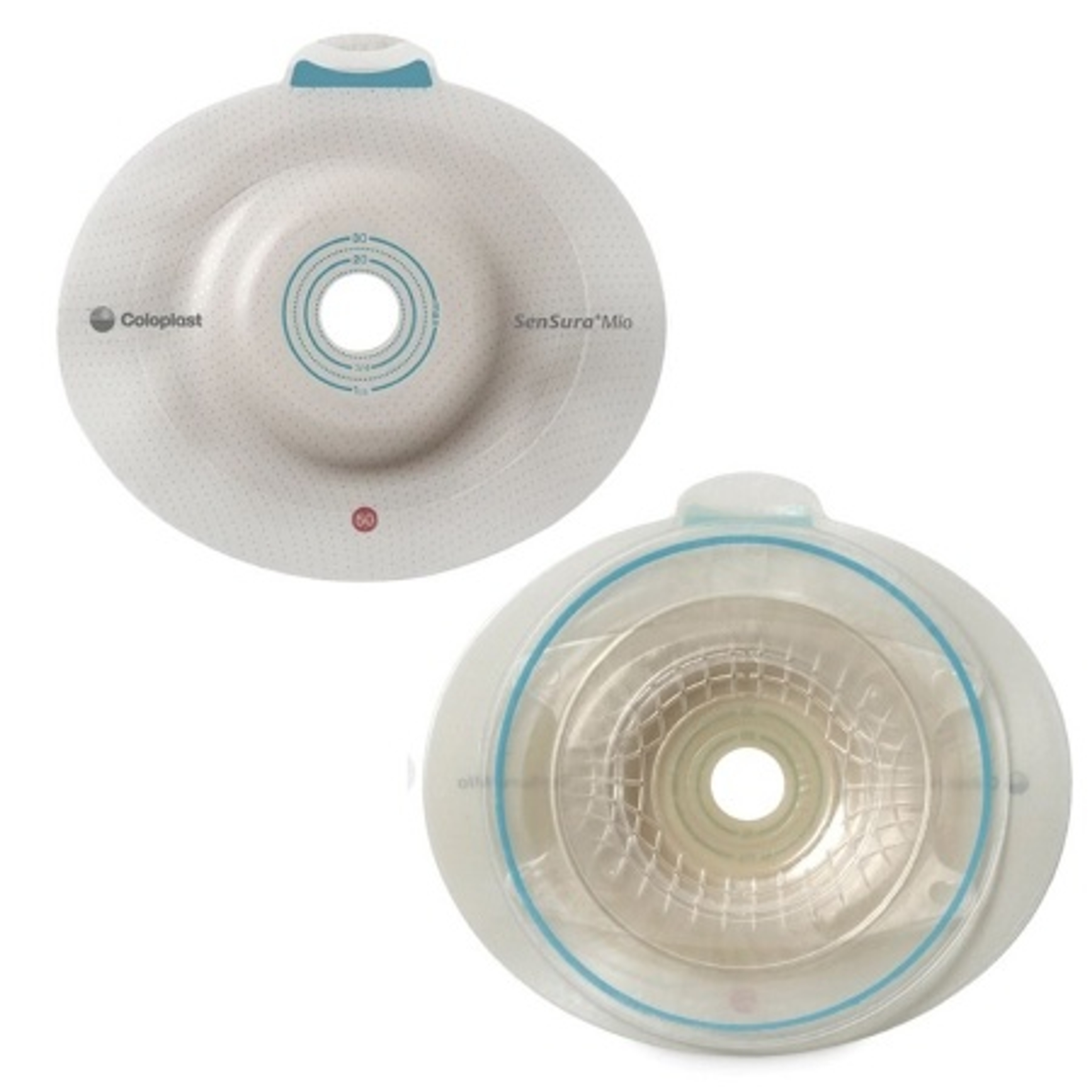 Coloplast SenSura Mio Convex Deep Click Ostomy Barrier, Belt Tabs, 21 mm Stoma