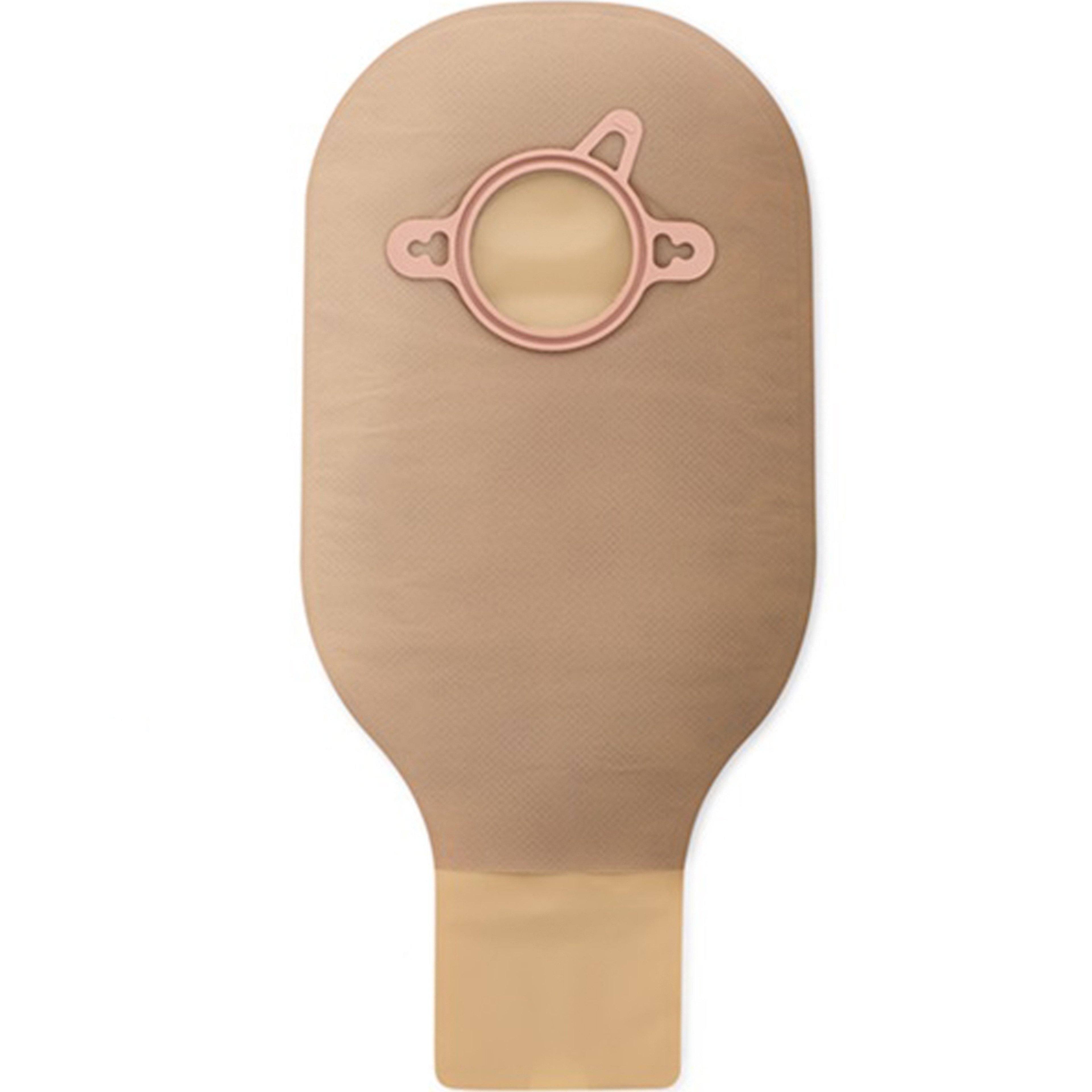 Hollister New Image Two-Piece Drainable Ostomy Pouch with Lock 'n Roll Microseal Closure, Beige