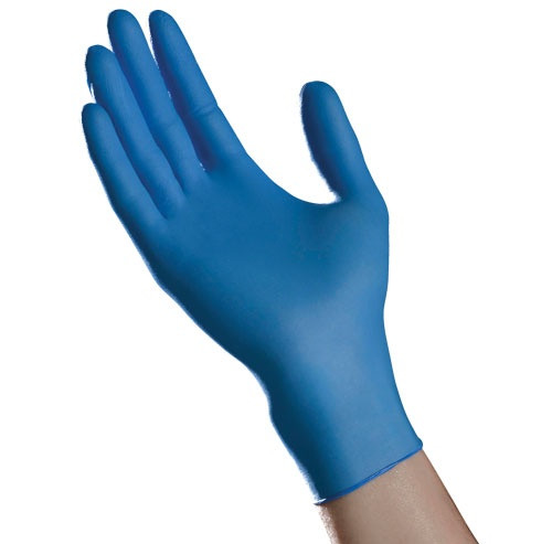 Cardinal Health Ambitex Nitrile Select Exam Gloves, Powder-Free, Blue