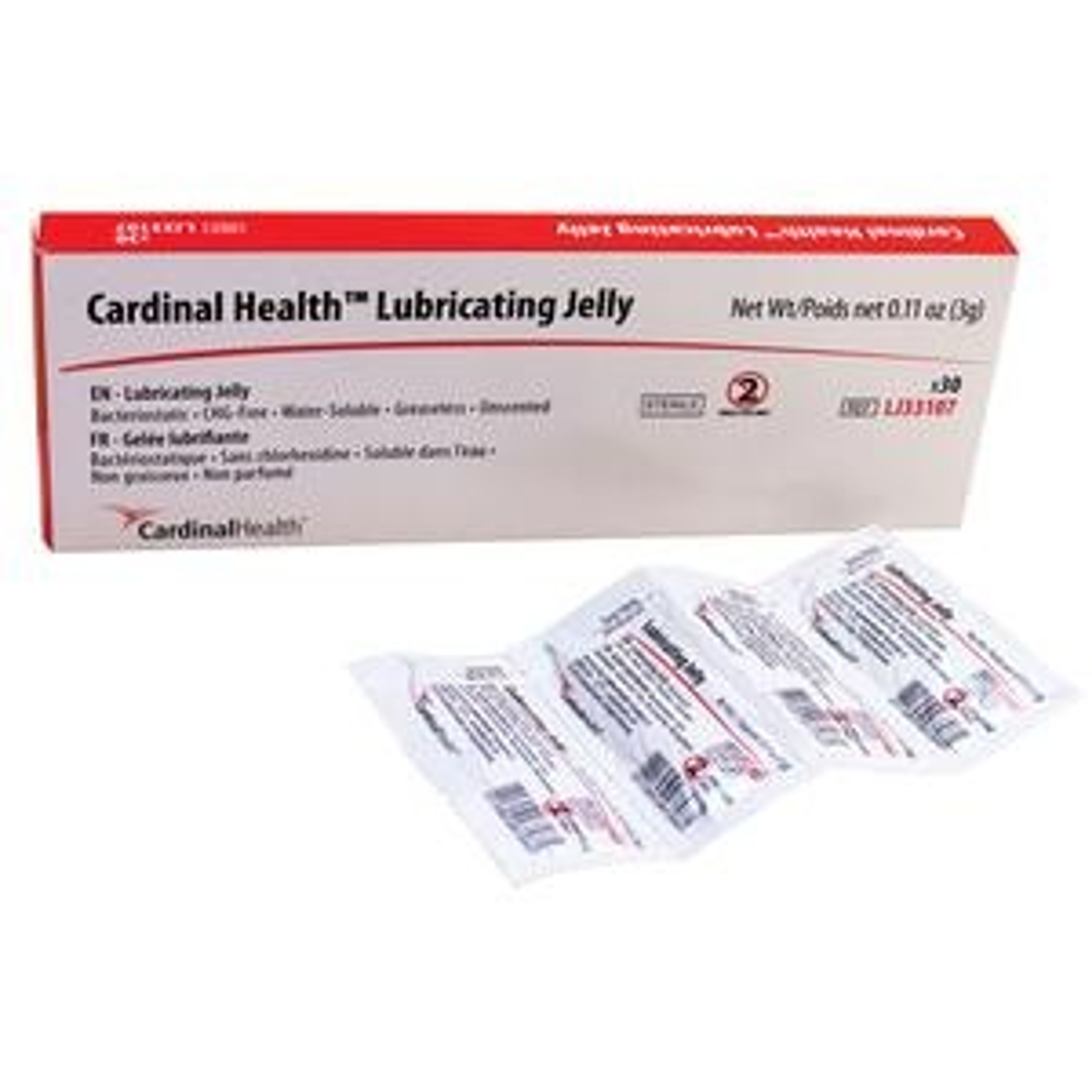 Cardinal Health Lubricating Jelly, 3g