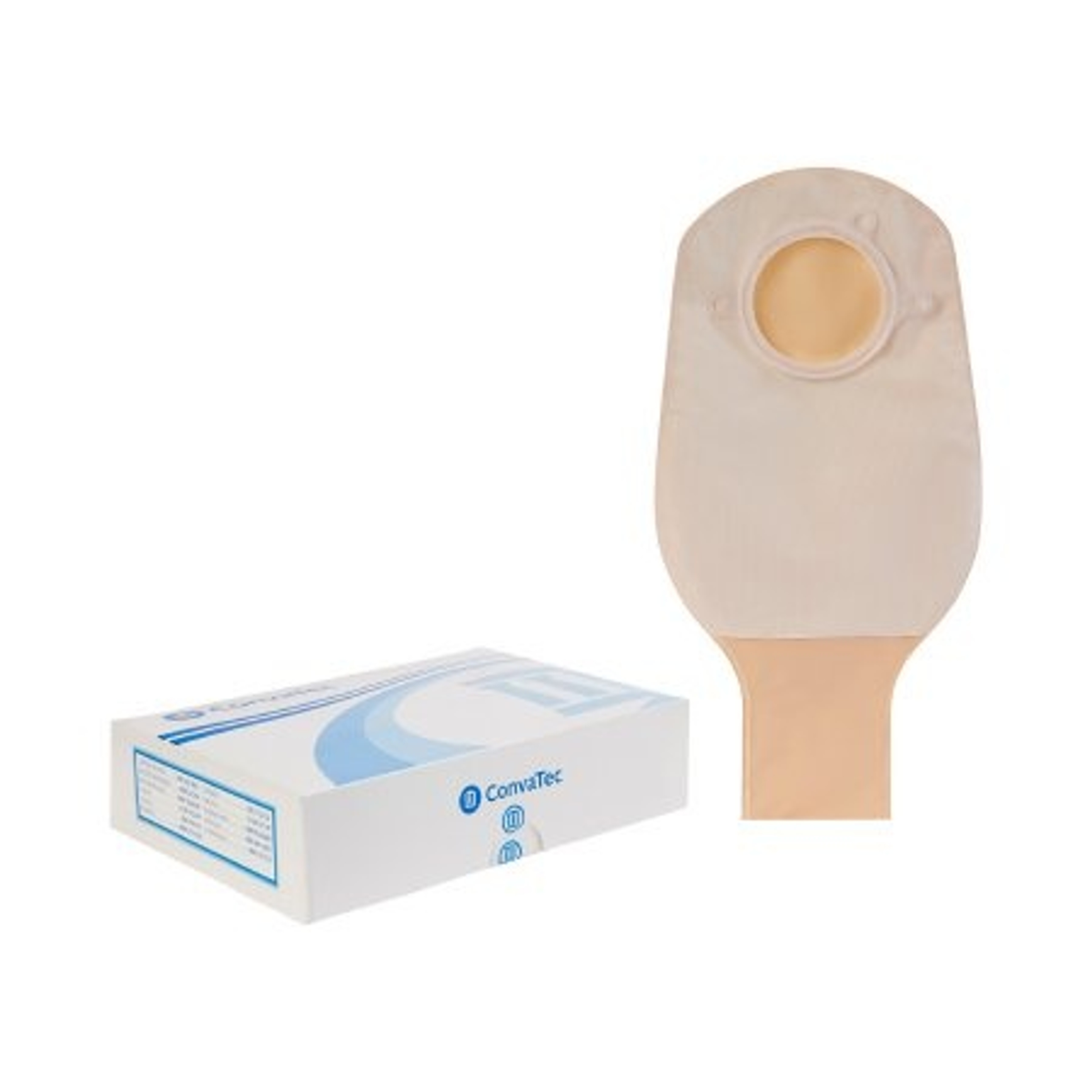 Sur-Fit Natura Two-Piece Colostomy Pouch, Drainable, 12" Length