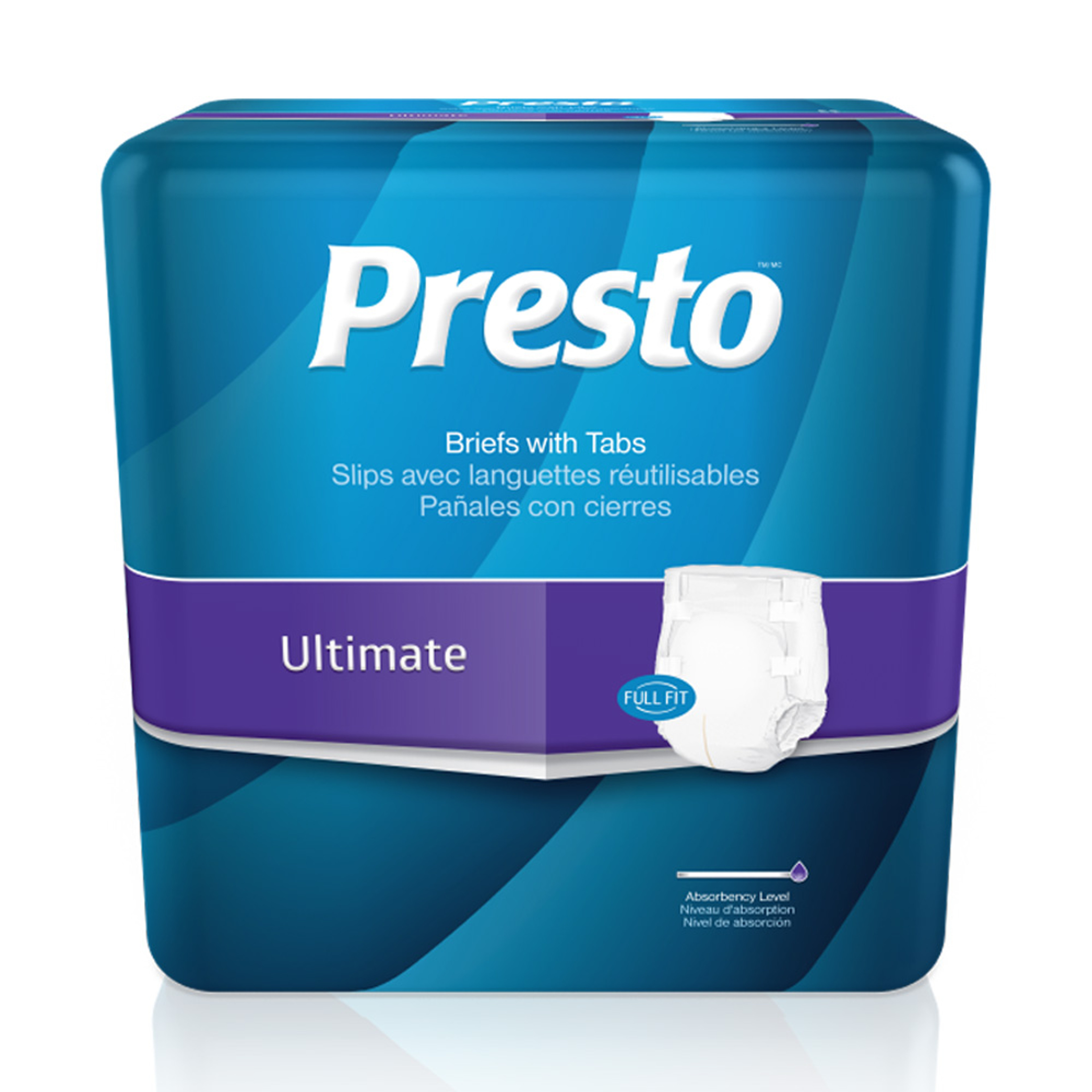 Presto Premier Full Fit Briefs, Ultimate Absorbency
