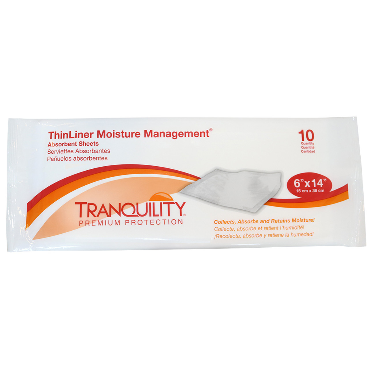 Tranquility ThinLiner Moisture Management Absorbent Sheets