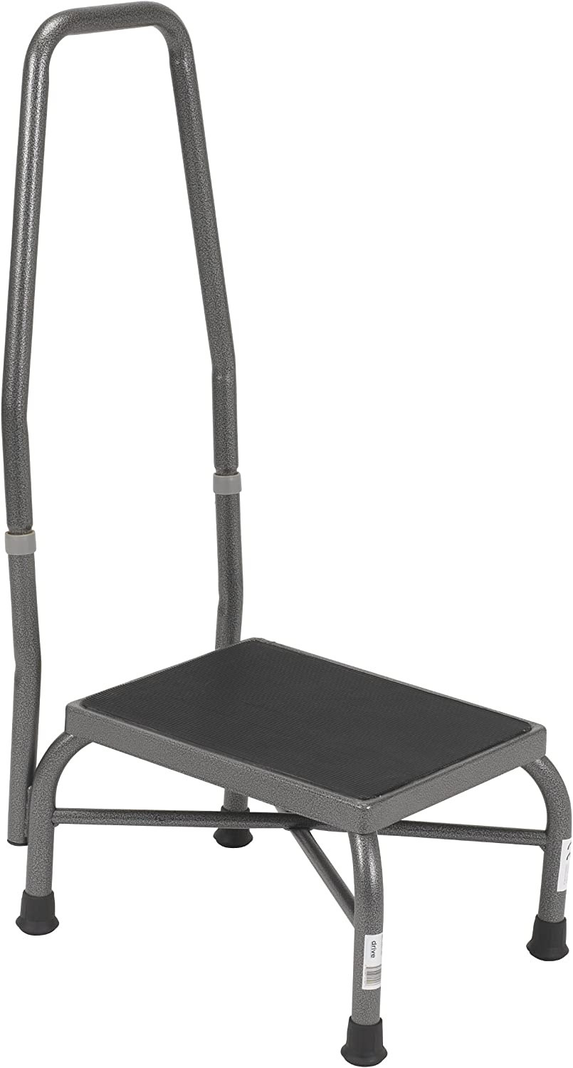 Drive Bariatric Foot Stool with Handrail