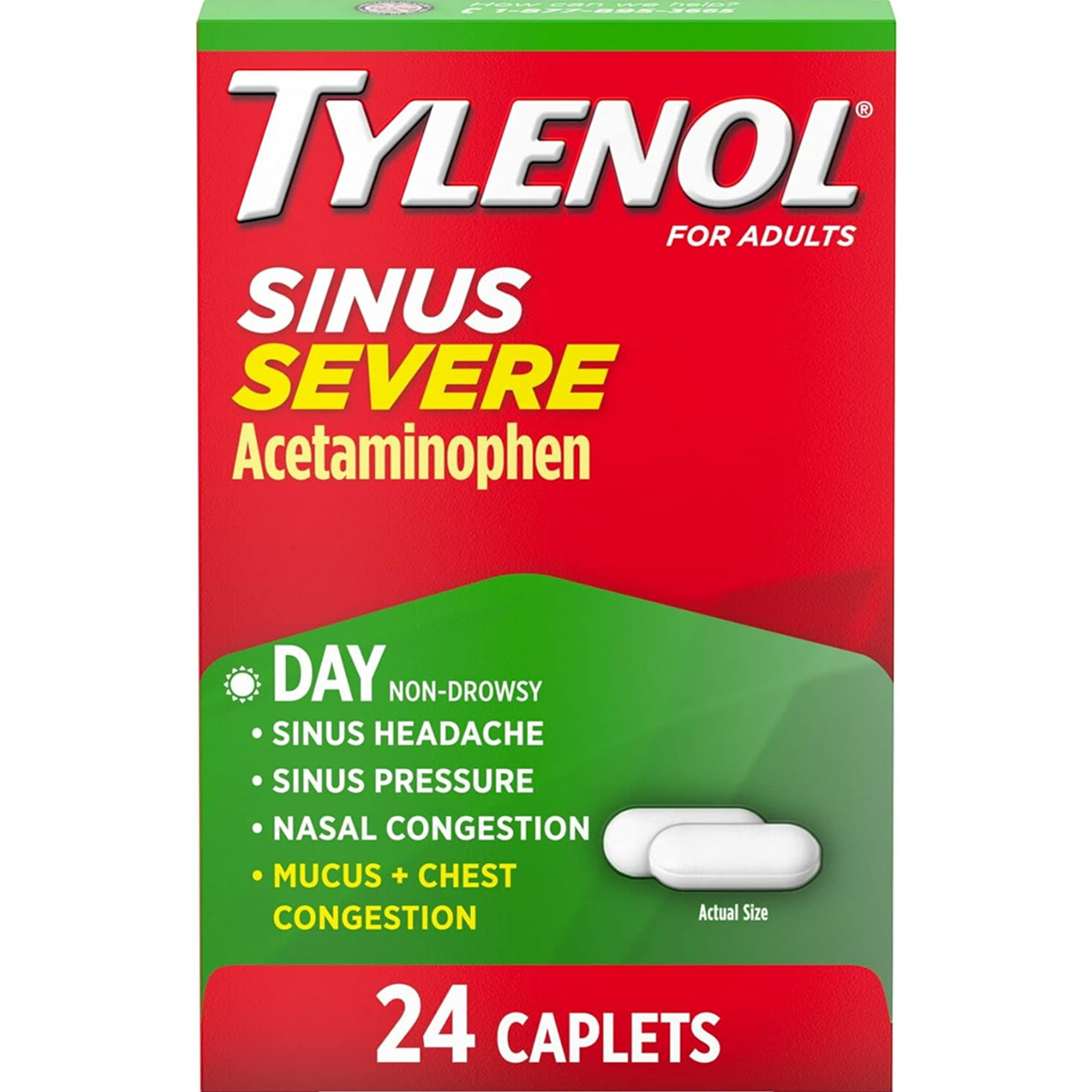 Tylenol Sinus Severe Non-Drowsy Day Cold & Flu Relief