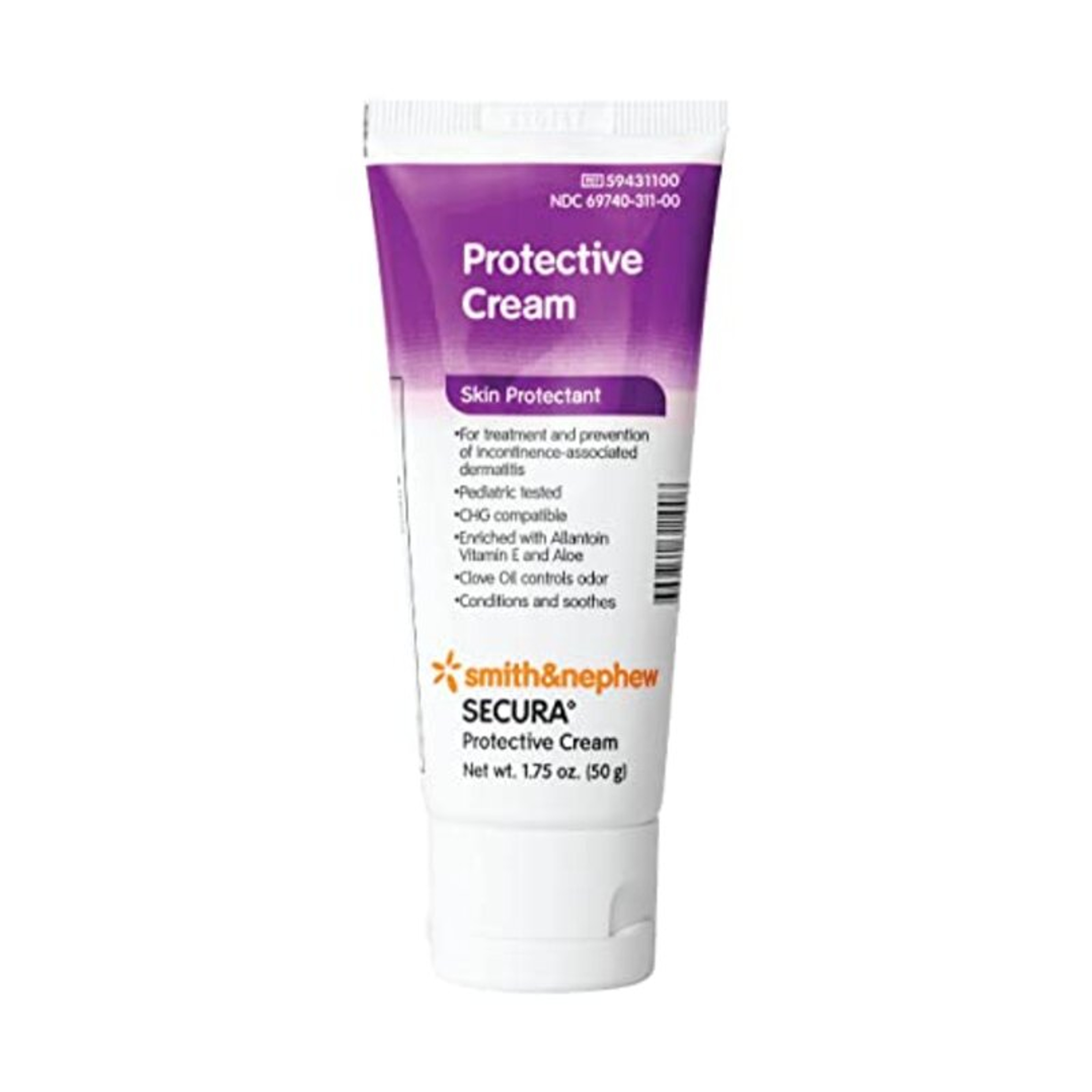 Smith & Nephew Secura Skin Protectant Cream, 1.75 oz.