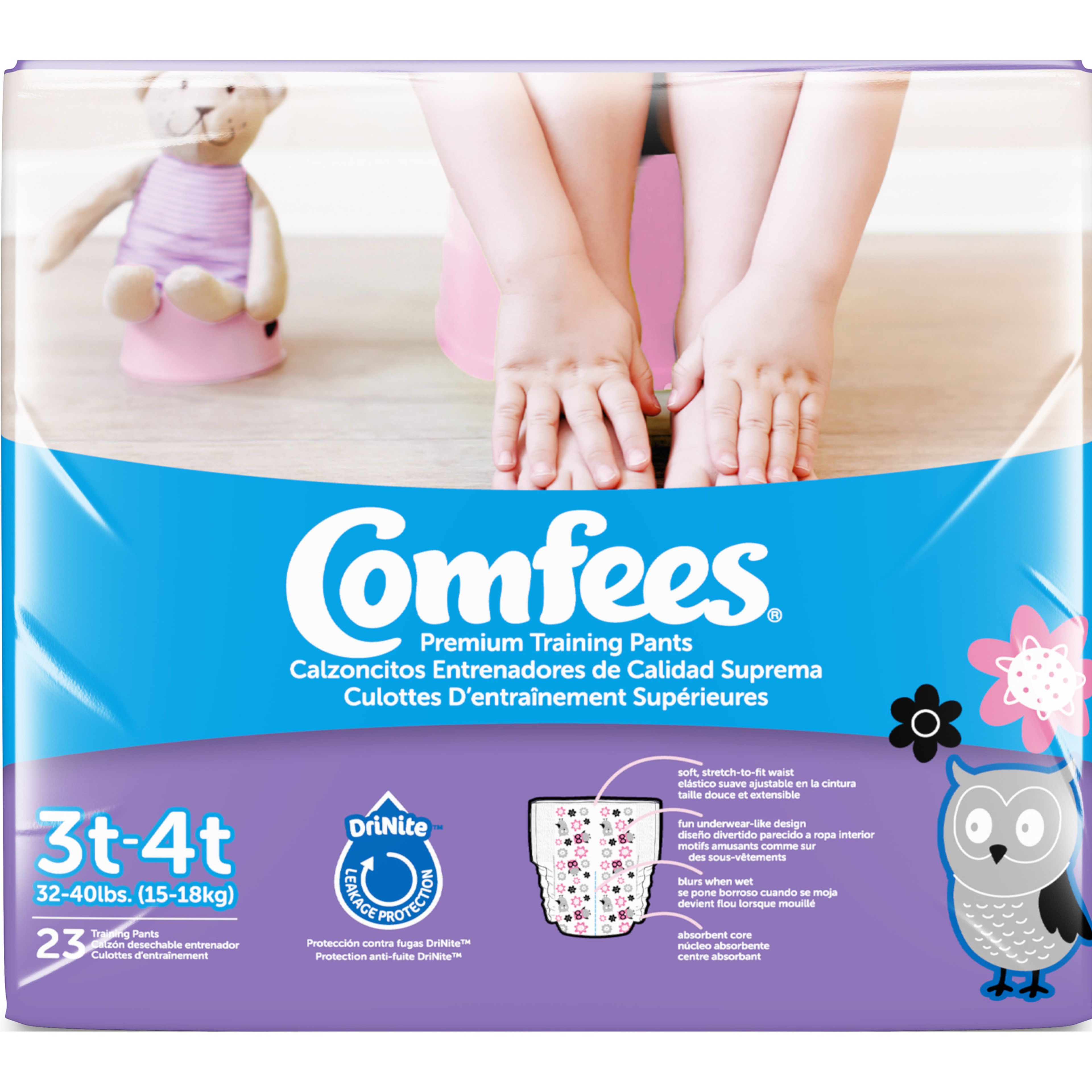 Comfees Girls Premium Training Pants