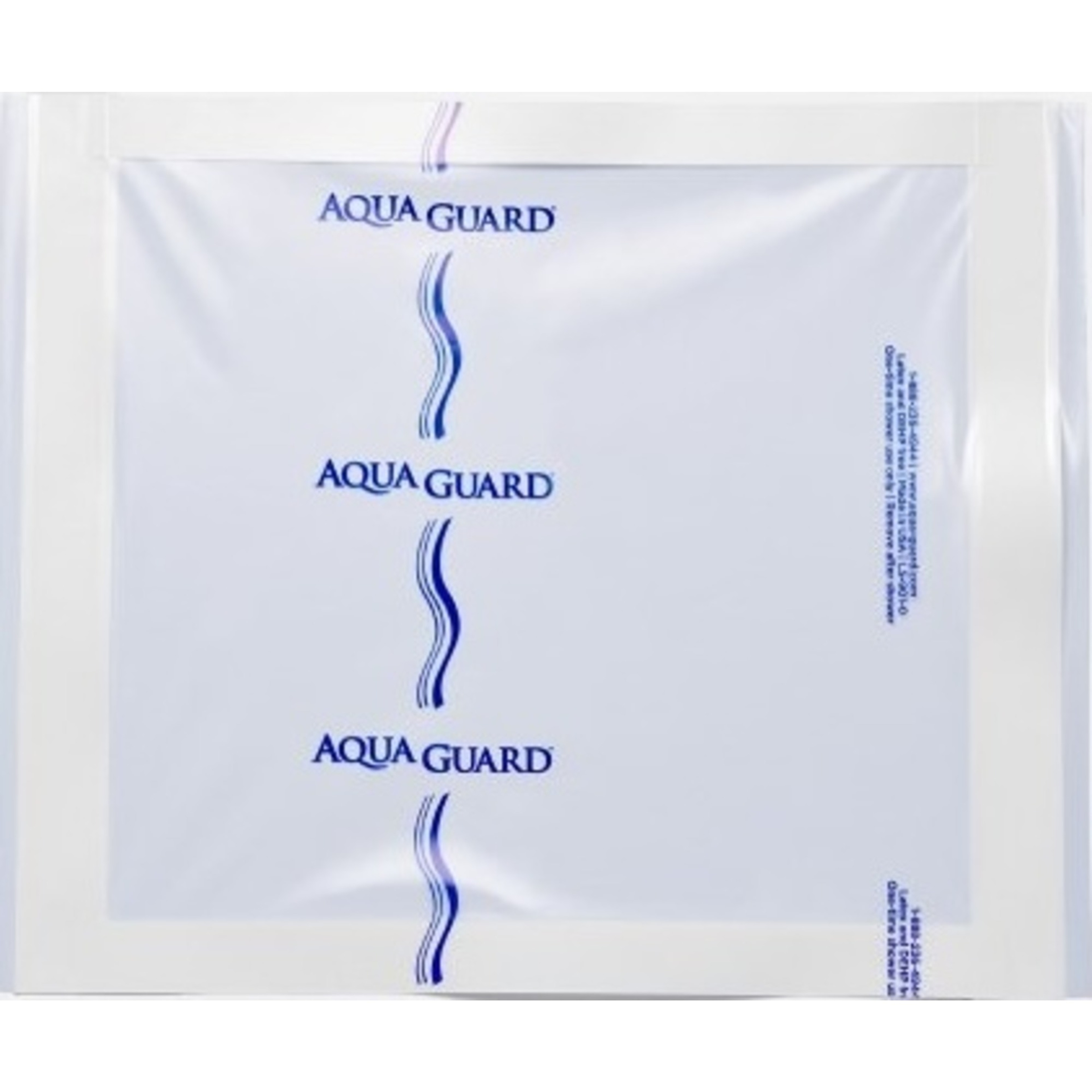 AquaGuard Moisture Barrier Sheet Shower Cover, 10 X 12"