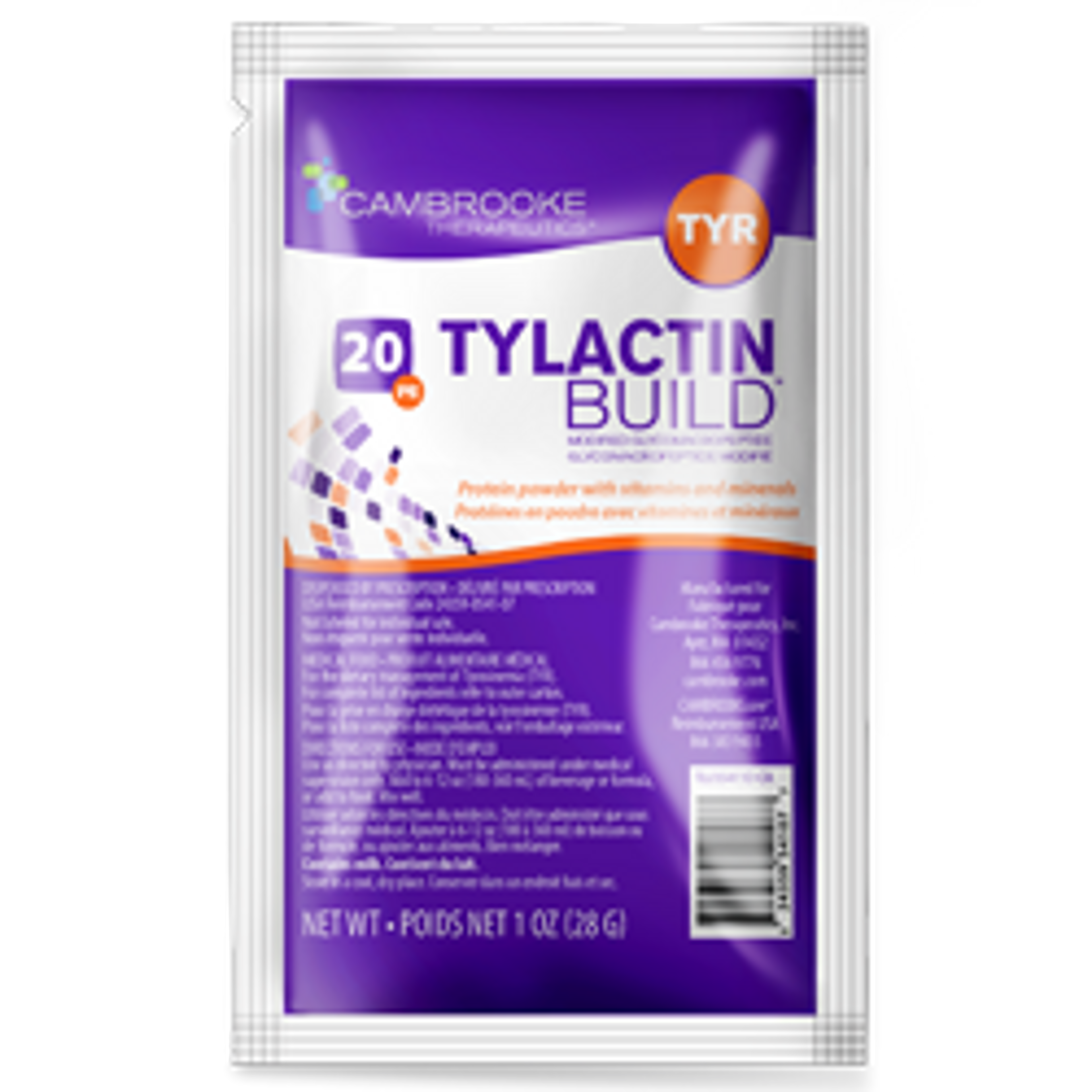 Cambrooke Tylactin BUILD 20 Supplement Powder