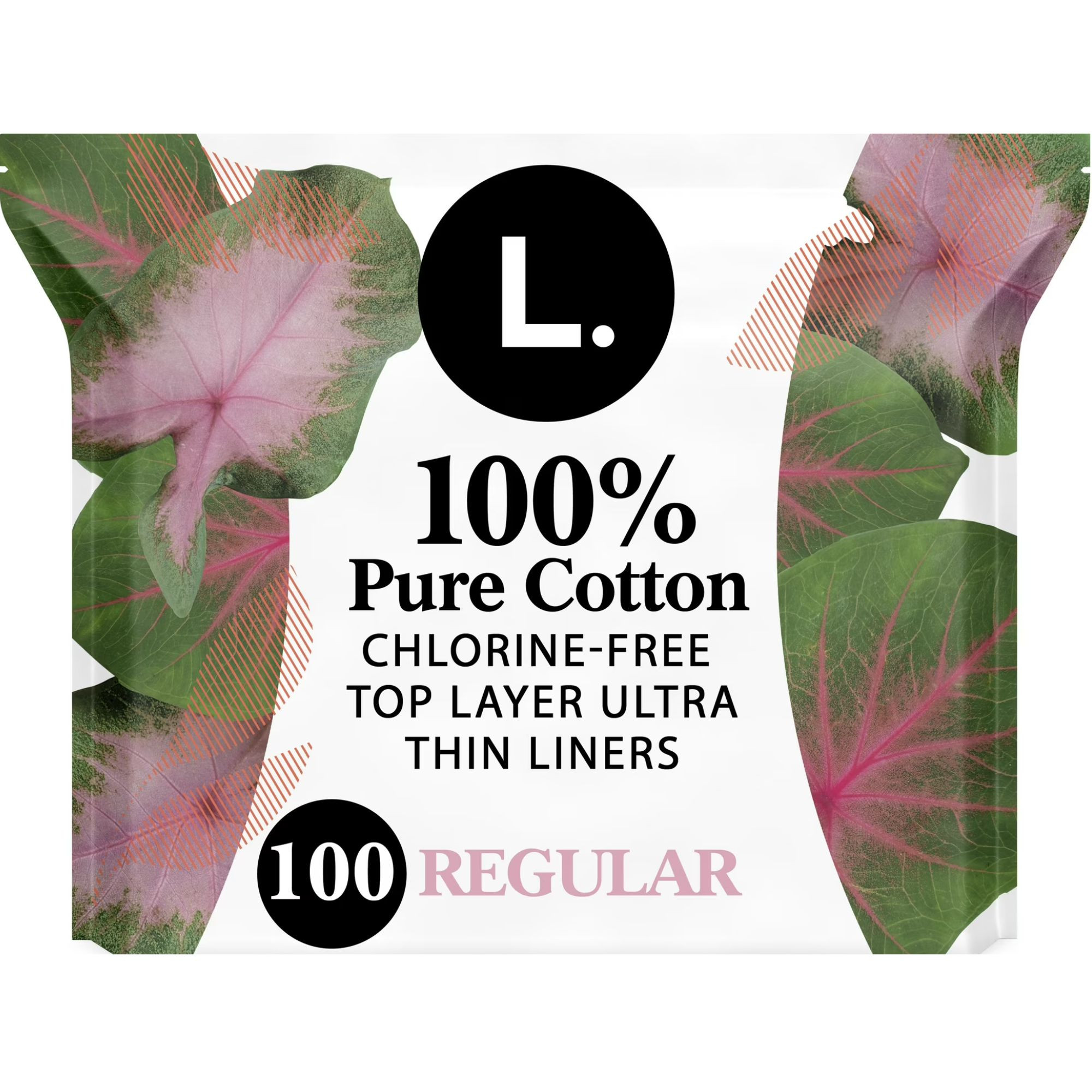 L. Chlorine Free Ultra Thin Liners, Regular Absorbency