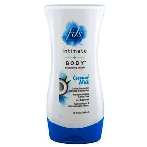 FDS Intimate+Body Feminine Cleansing Wash, Coconut Milk, 10 oz