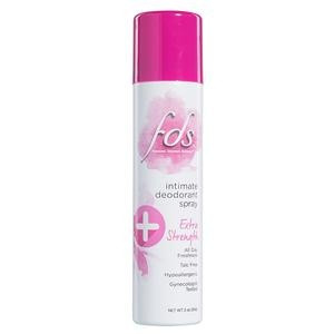 FDS Intimate Deodorant Spray, Extra Strength, 2 oz