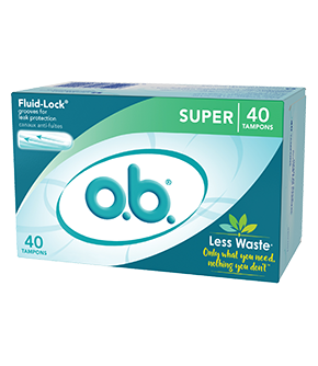 o.b. Original Tampons, Super Absorbency
