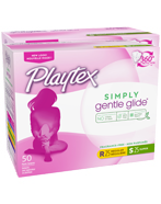 Playtex Simply Gentle Glide Tampons Multipack, Scented, Regular & Super Absorbencies