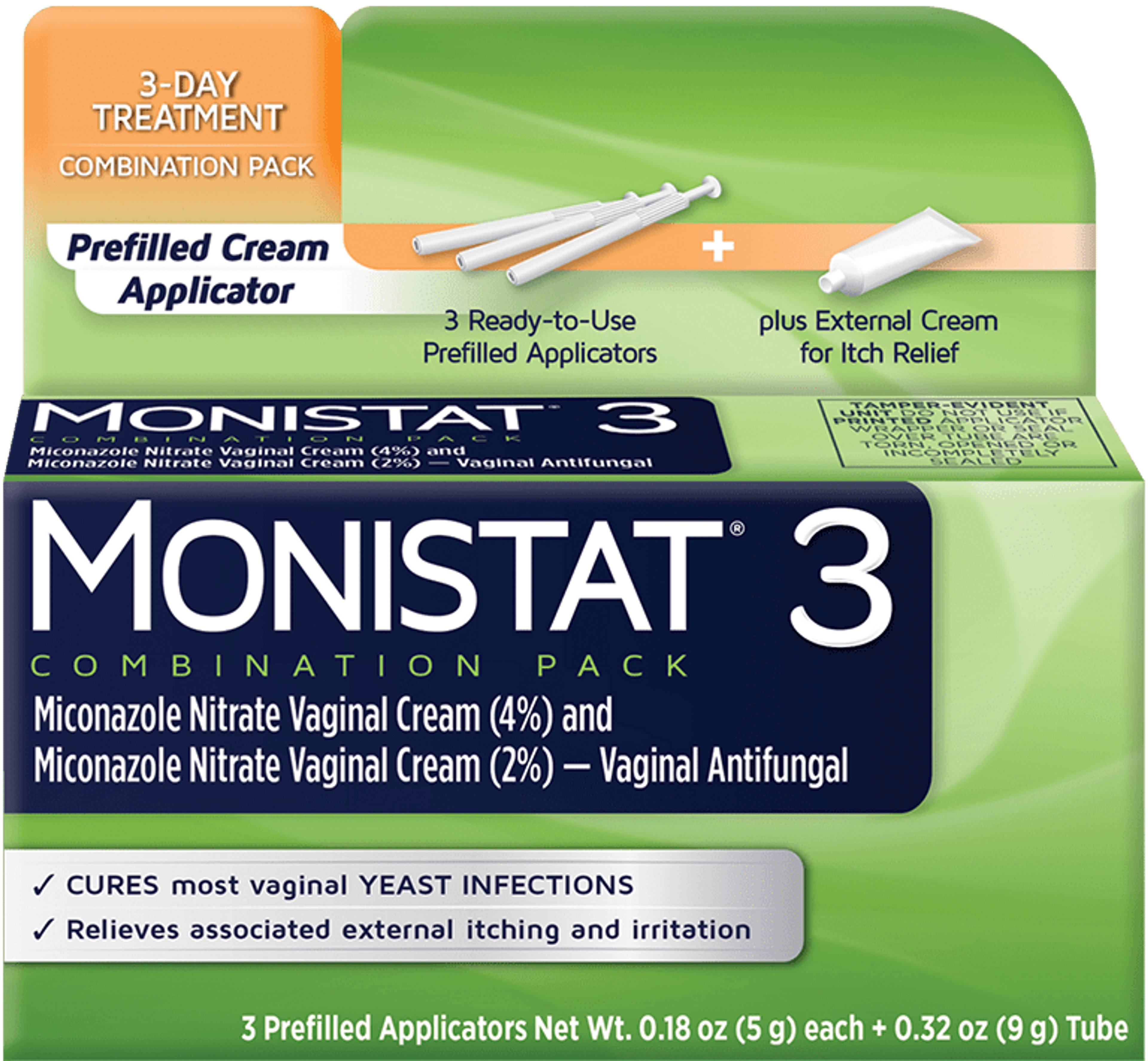 Monistat 3-Day Treatment Vaginal Cream