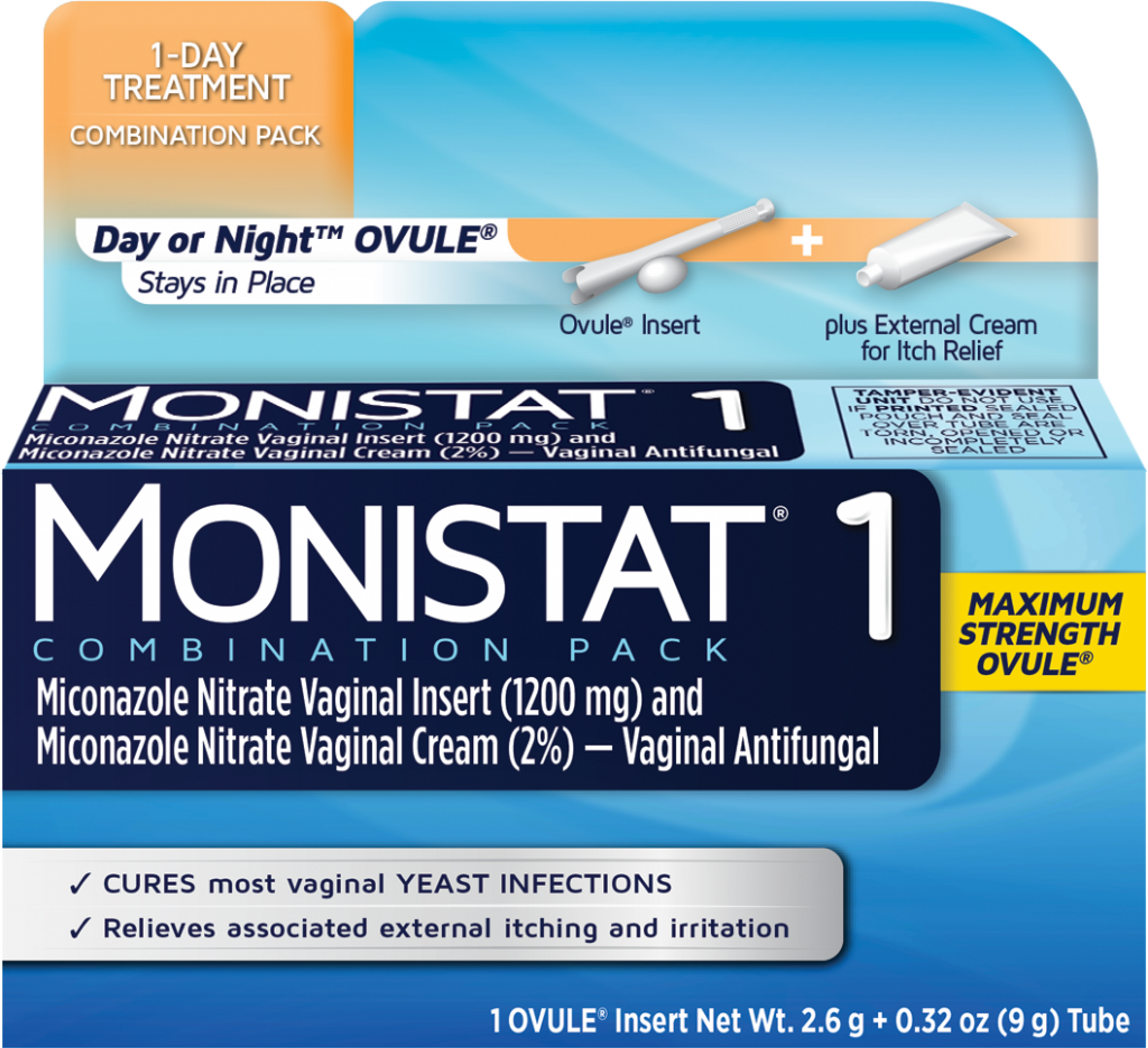 Monistat 1-Day Treatment Vaginal Cream