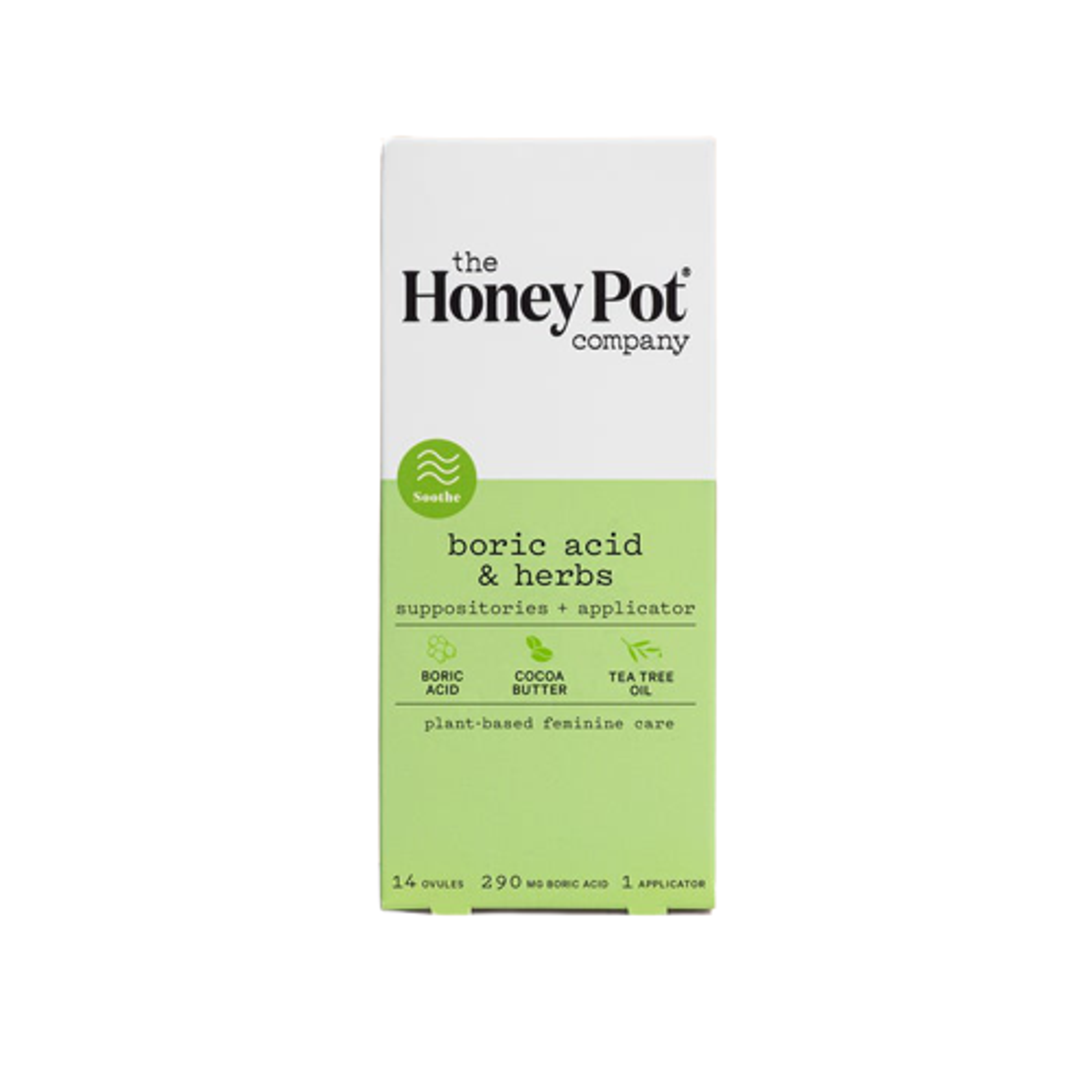 The Honey Pot Boric Acid & Herbs Suppositories