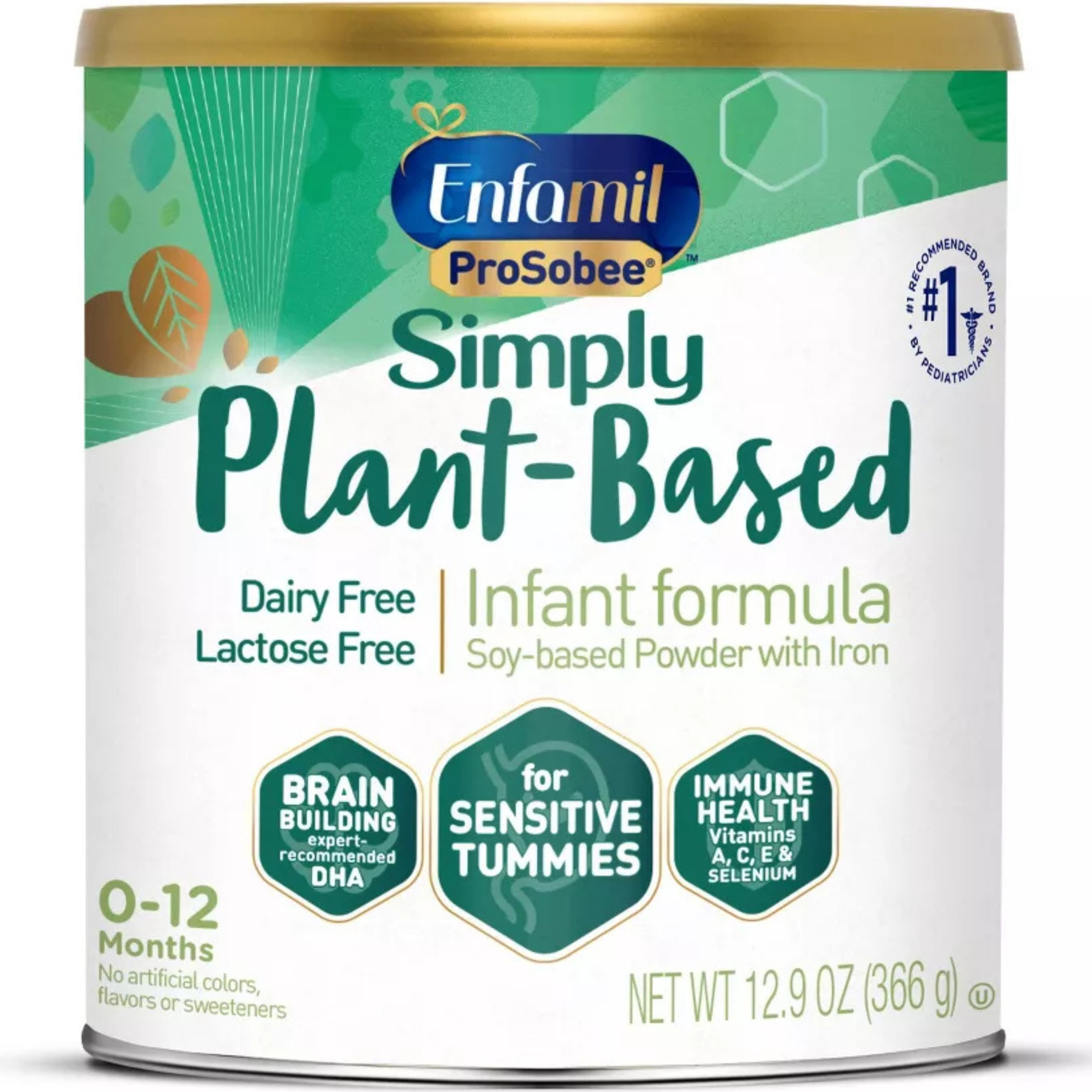 Enfamil ProSobee Plant-based Soy Infant Formula, Powder