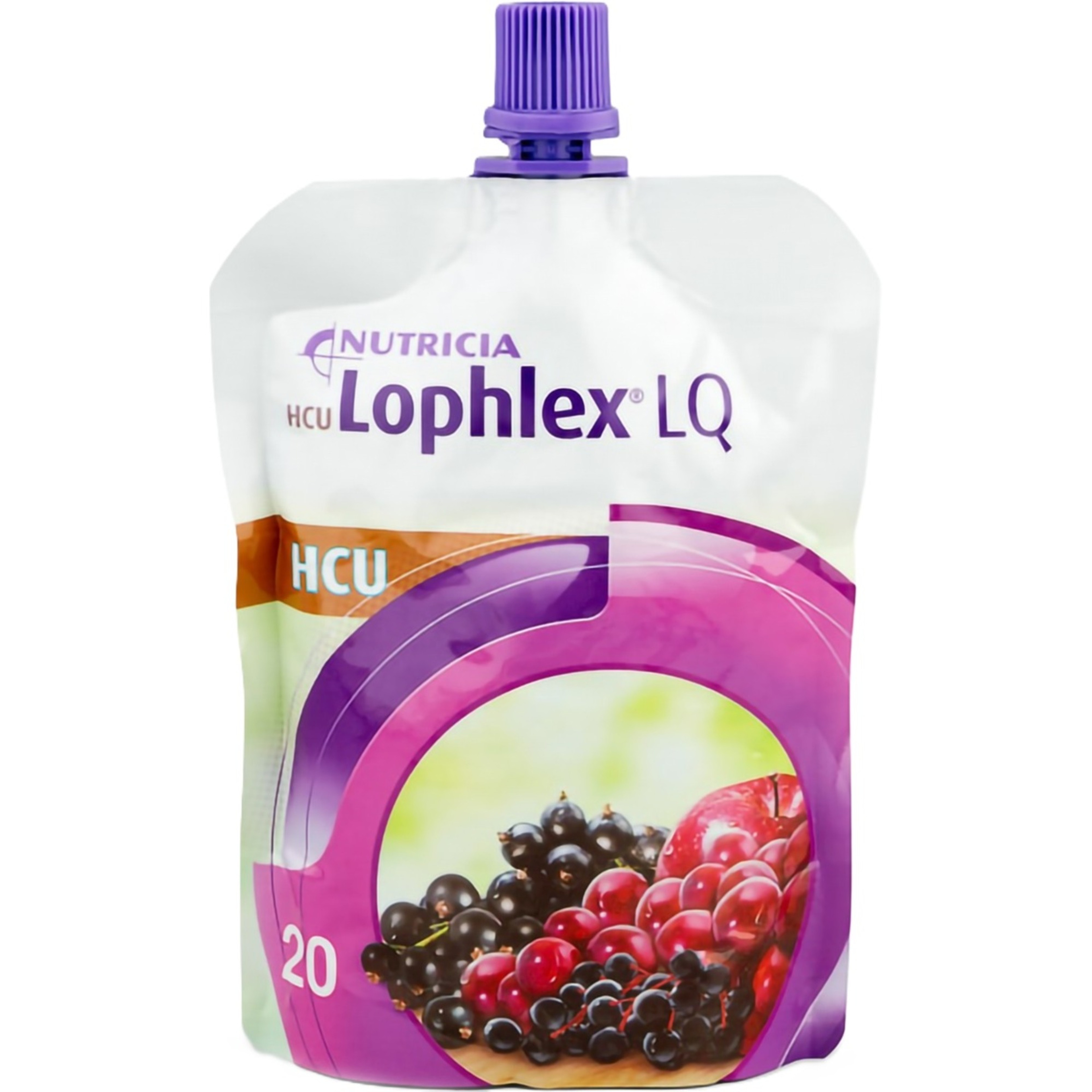 Nutricia HCU Lophlex LQ Ready To Drink Oral Supplement, Juicy Berry Flavor