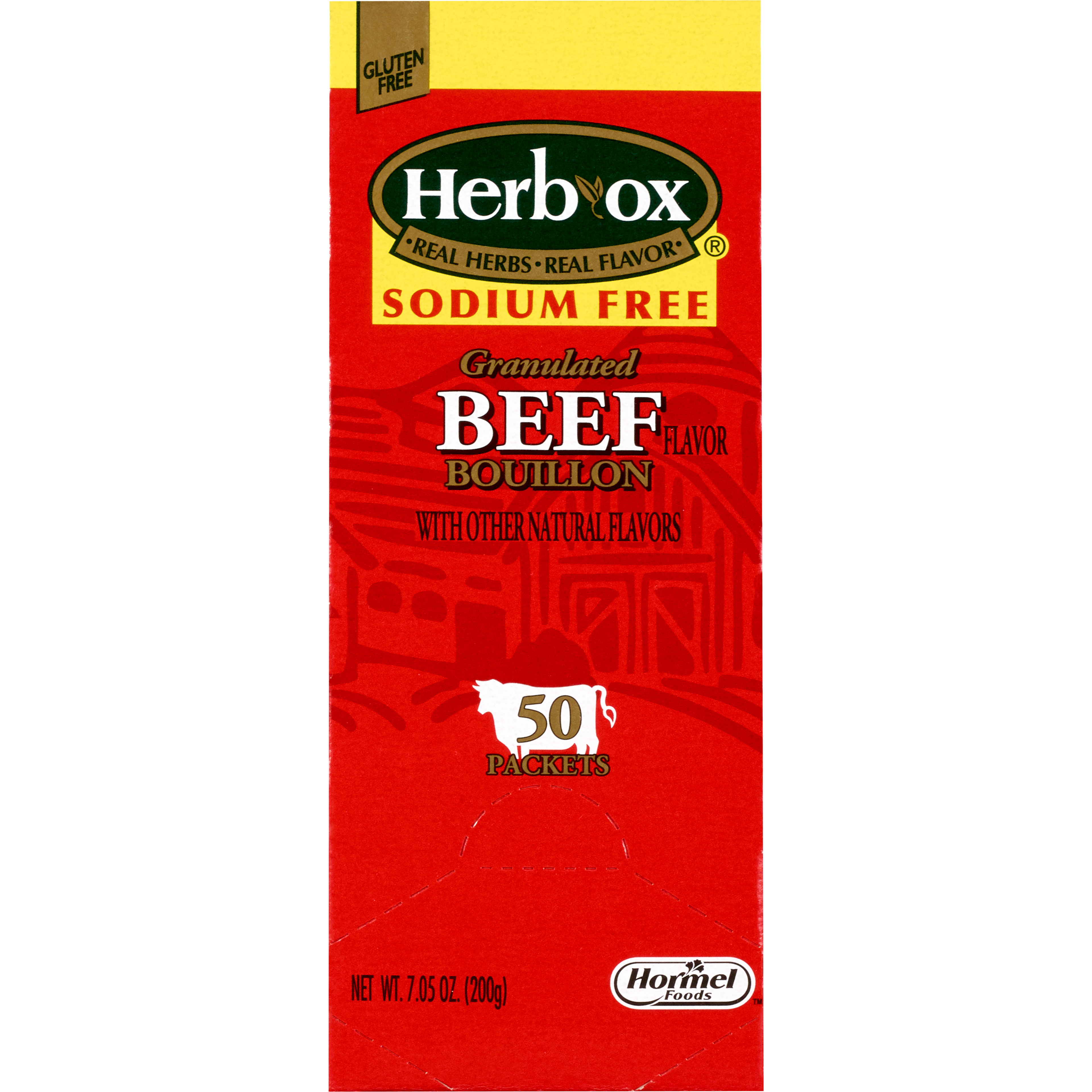 Herb-Ox Beef Flavor Bouillon Instant Broth, Sodium Free