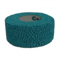 Co-Flex Compression Bandage, Teal, 1" x 5 yds.