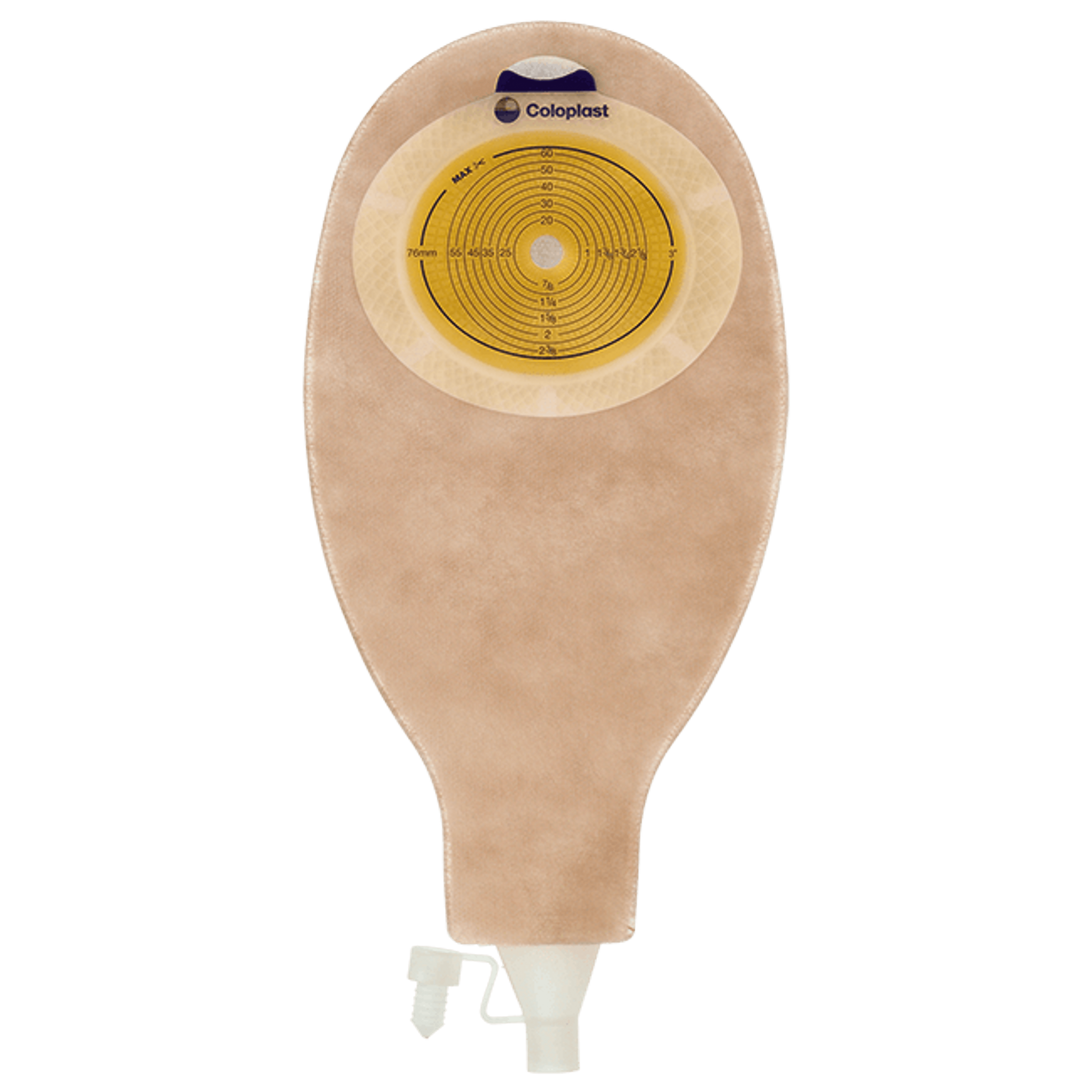 Coloplast SenSura 1-Piece Ostomy Bag with Soft Outlet & Window, Drainable, Cut-to-fit, 12.5", 3/8-3" Stoma