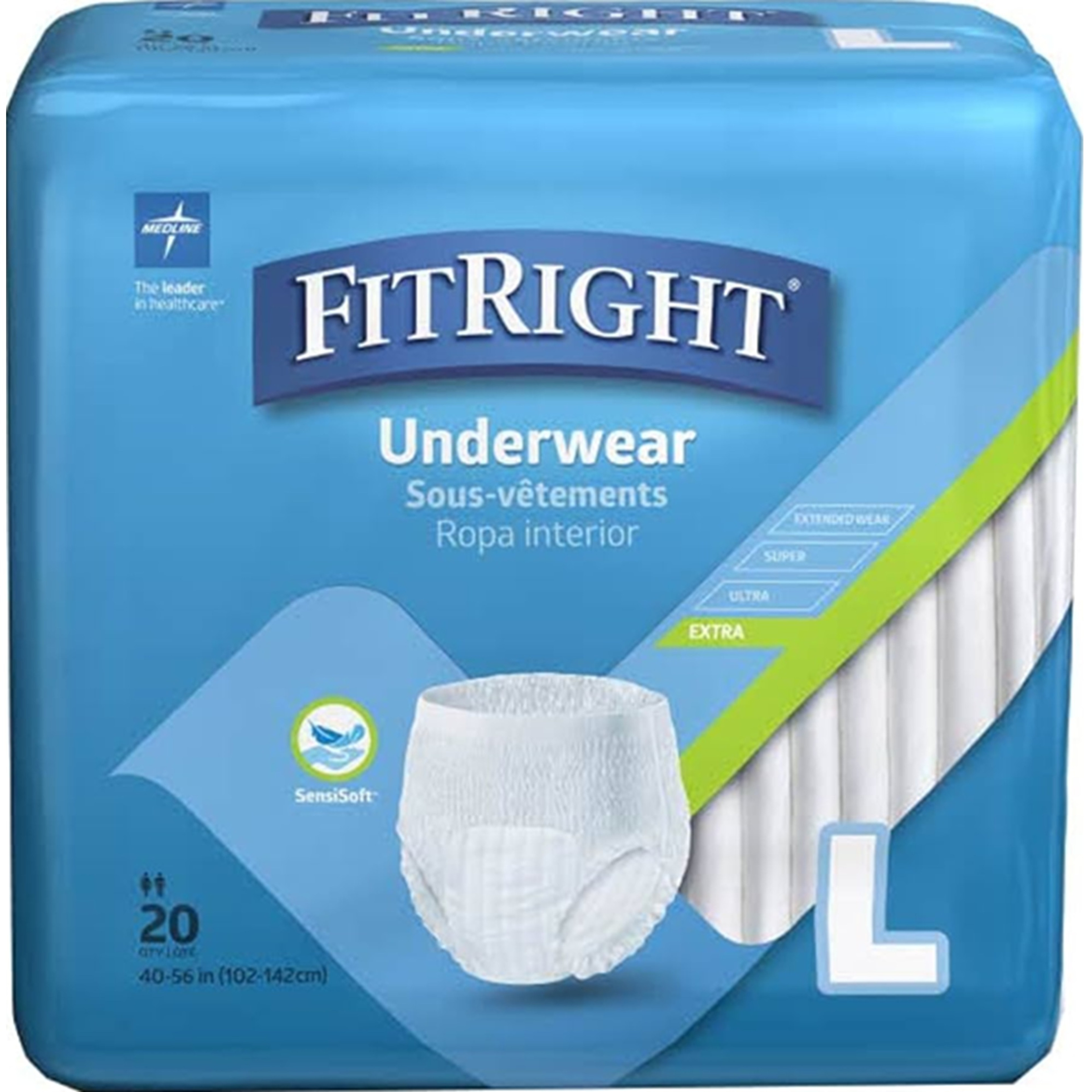 FitRight Extra Protective Pull-Up Underwear, Moderate Absorbency