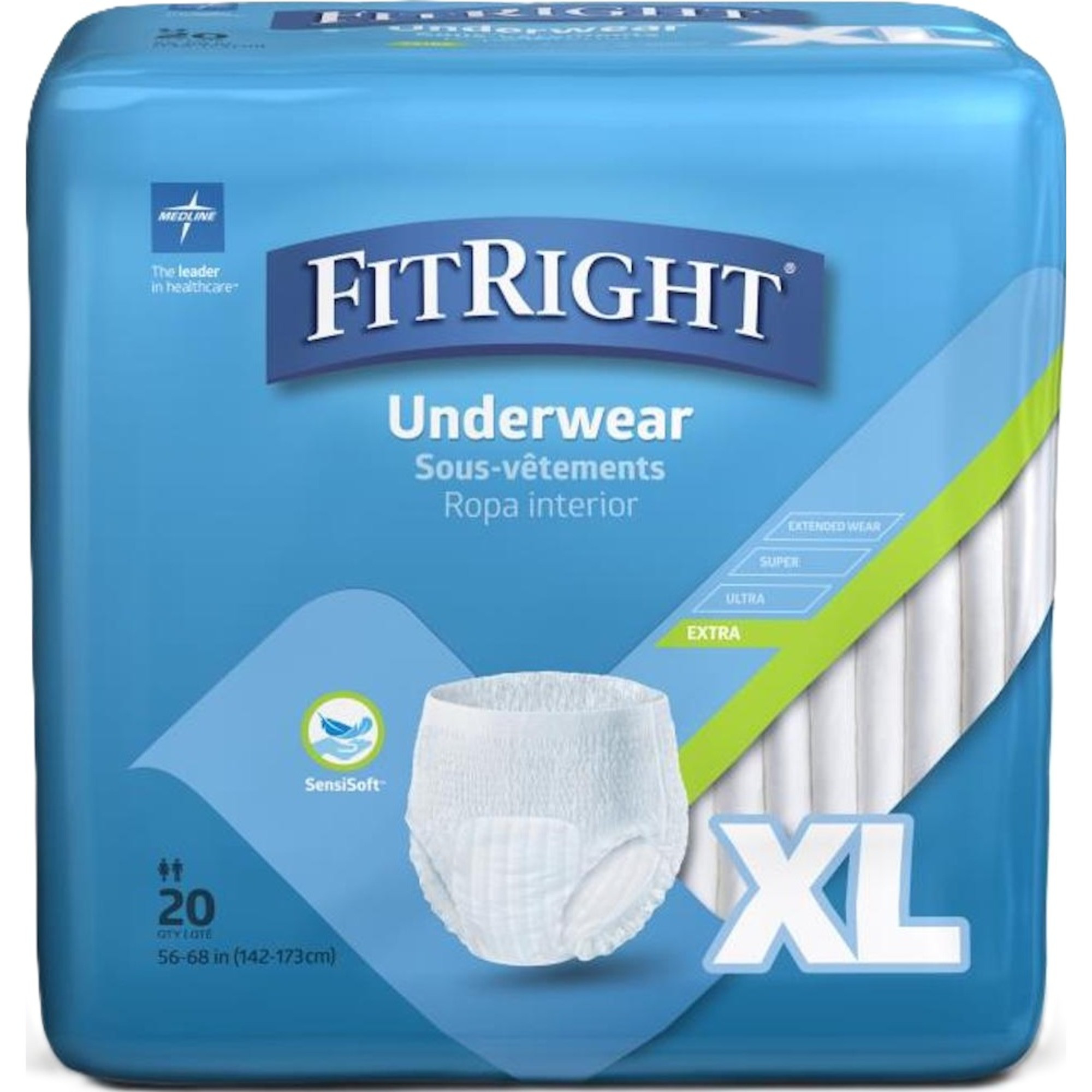 FitRight Extra Protective Pull-Up Underwear, Moderate Absorbency