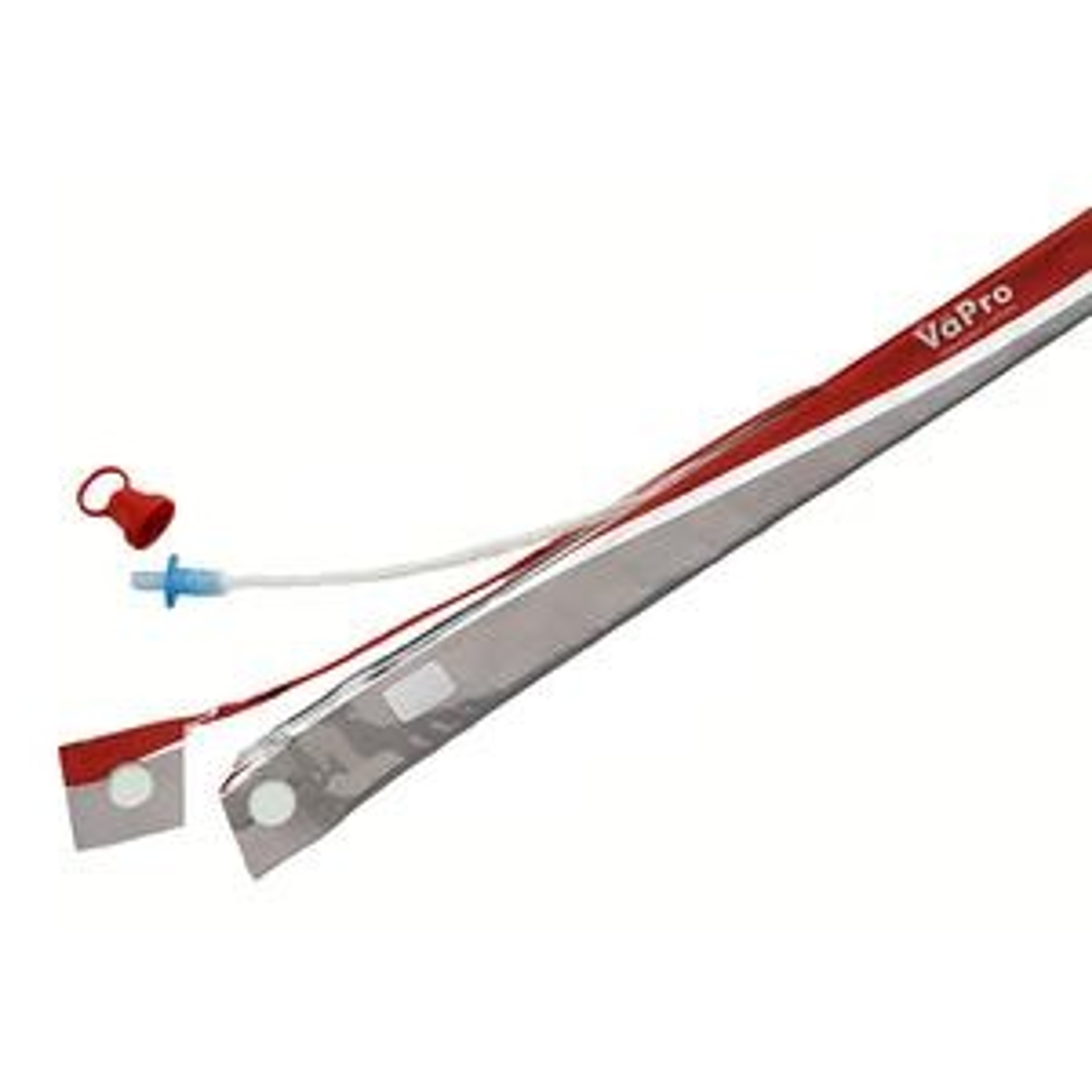 Hollister VaPro Hydrophilic Intermittent Catheter, Coude Tip, 16"