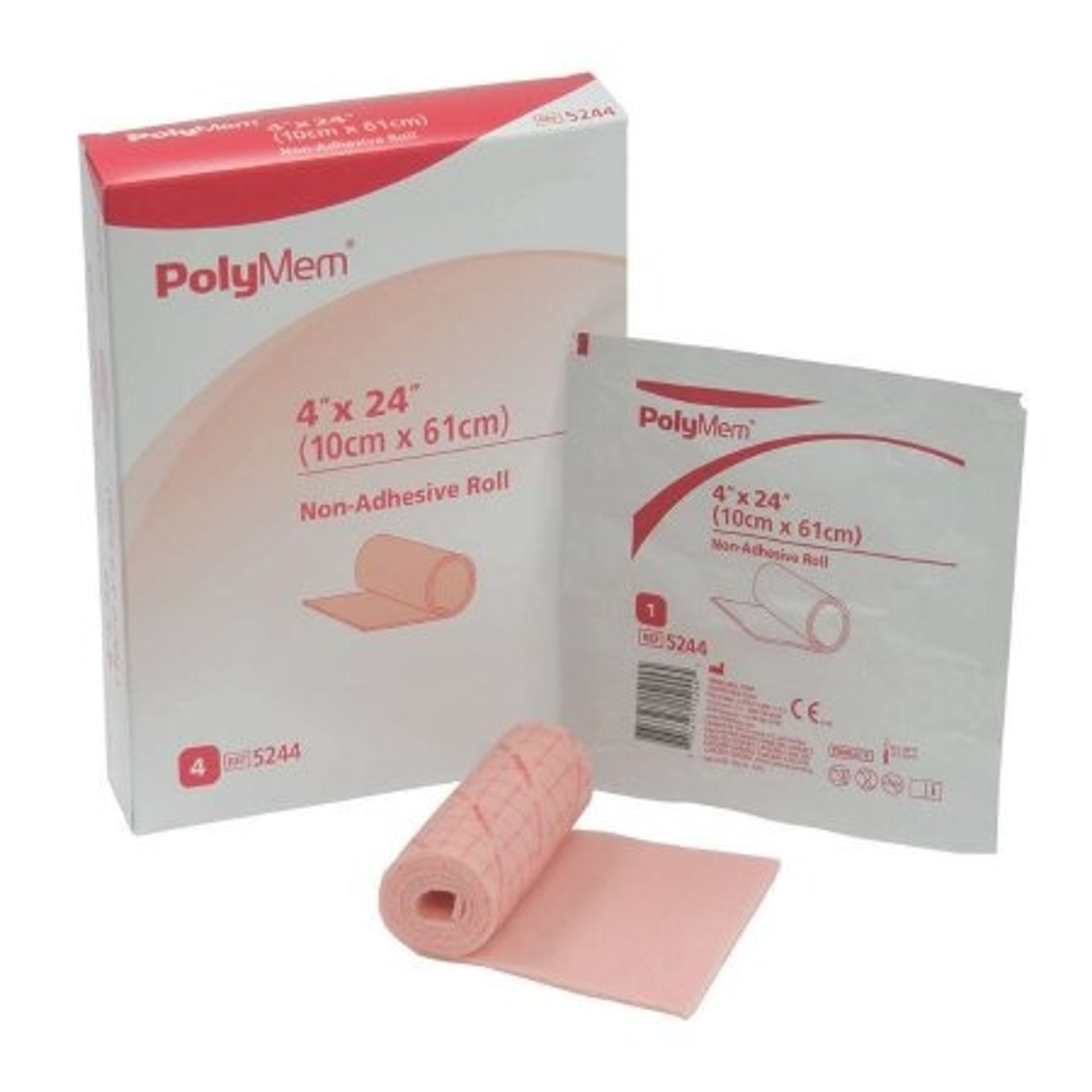 PolyMem Non-Adhesive Foam Dressing, Sterile, 4 X 24"