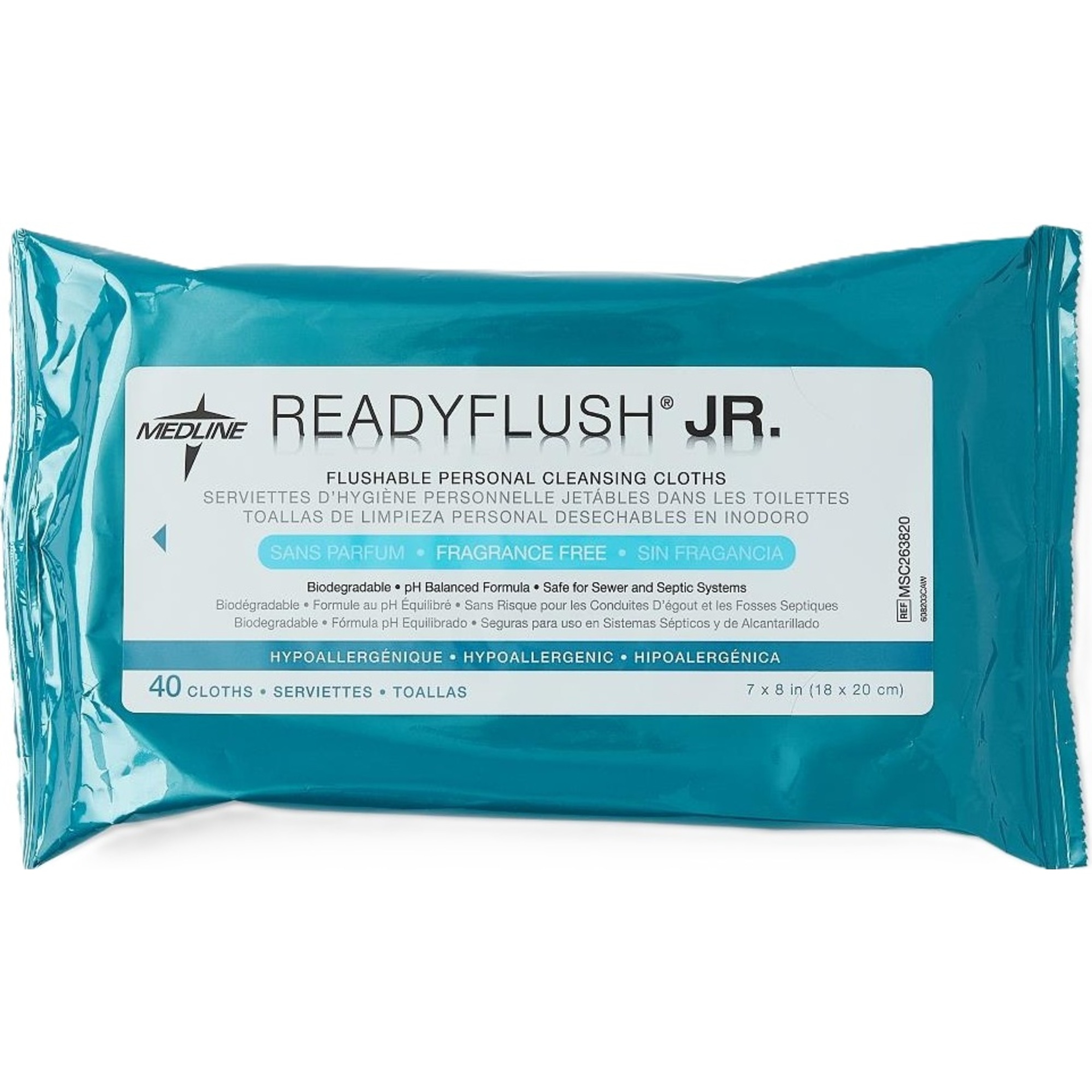 ReadyFlush Jr. Flushable Personal Cleansing Wipes