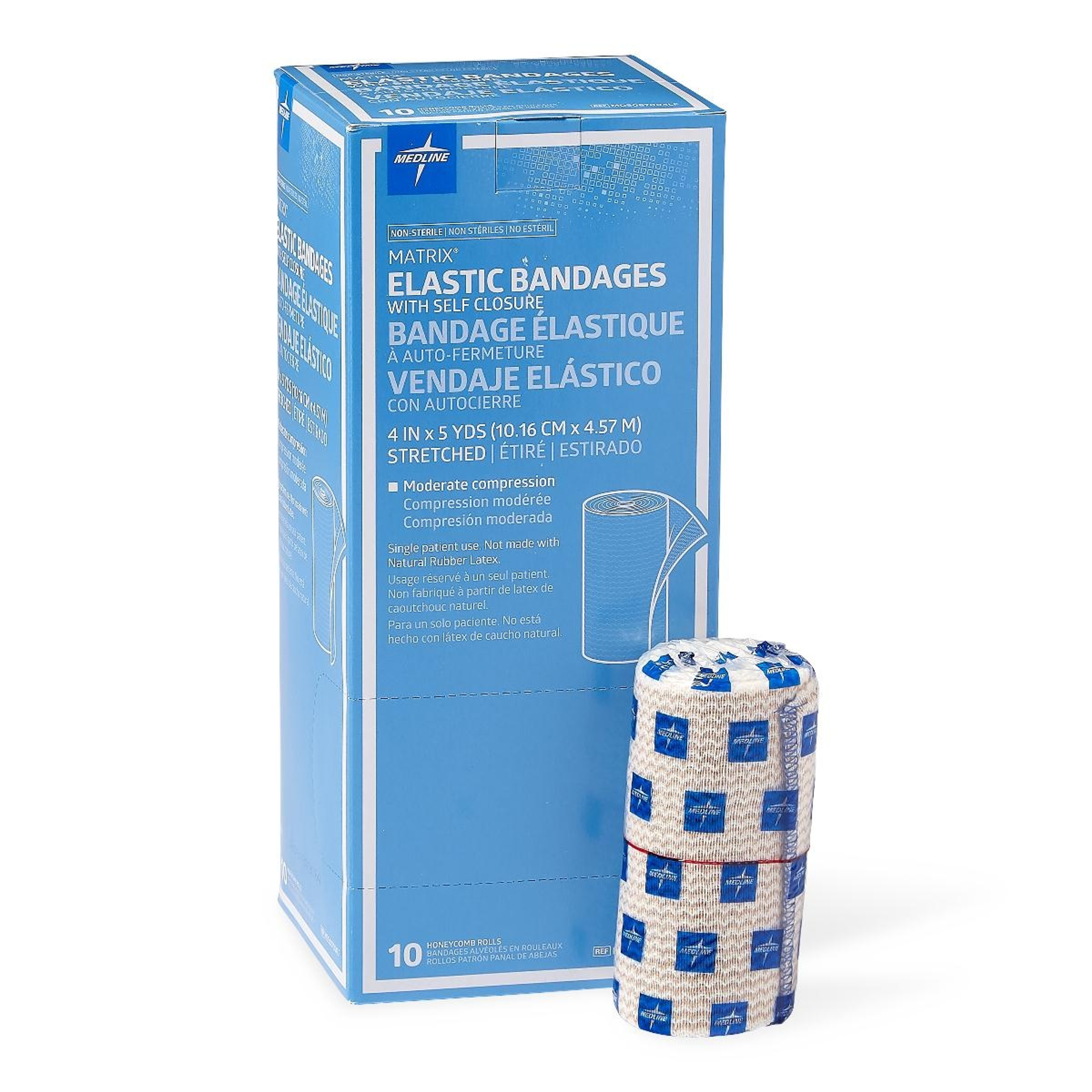 Medline Matrix Elastic Bandage with Self-Closure