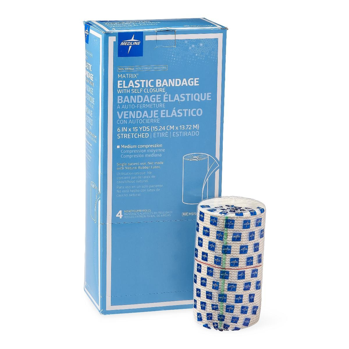 Medline Matrix Elastic Bandage with Self-Closure