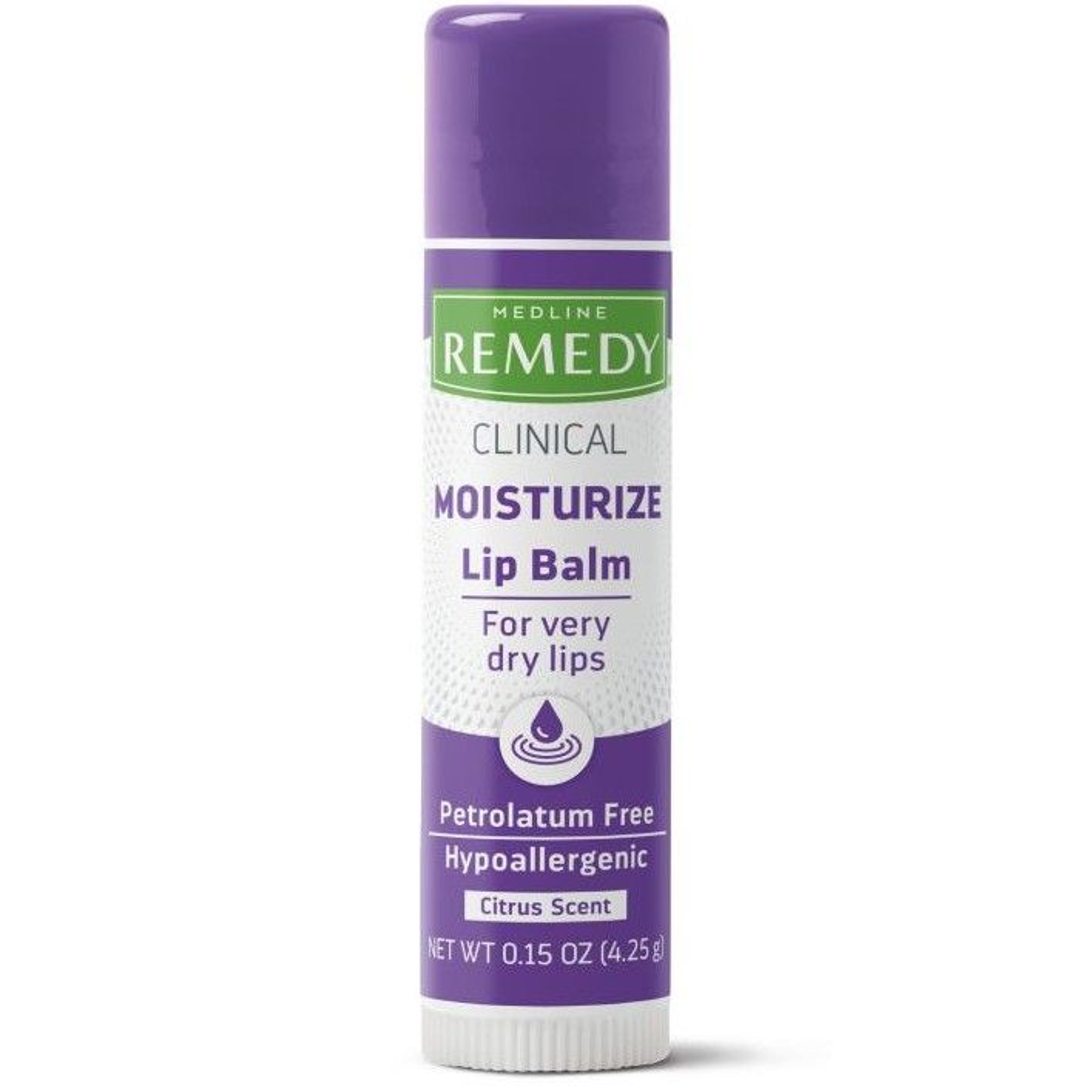Medline Remedy Lip Balm, 0.15 oz.