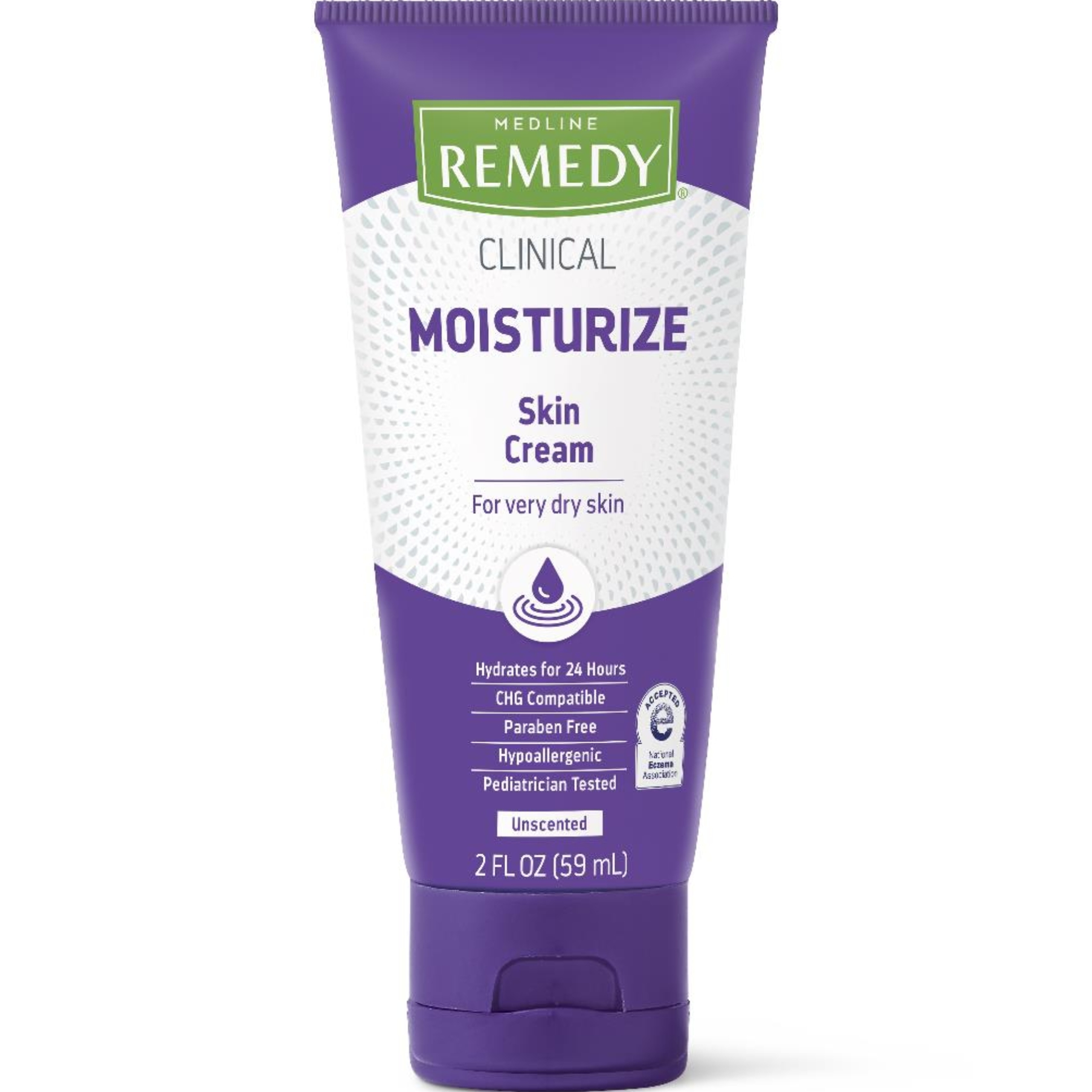 Medline Remedy Clinical Skin Cream Moisturizer, Unscented