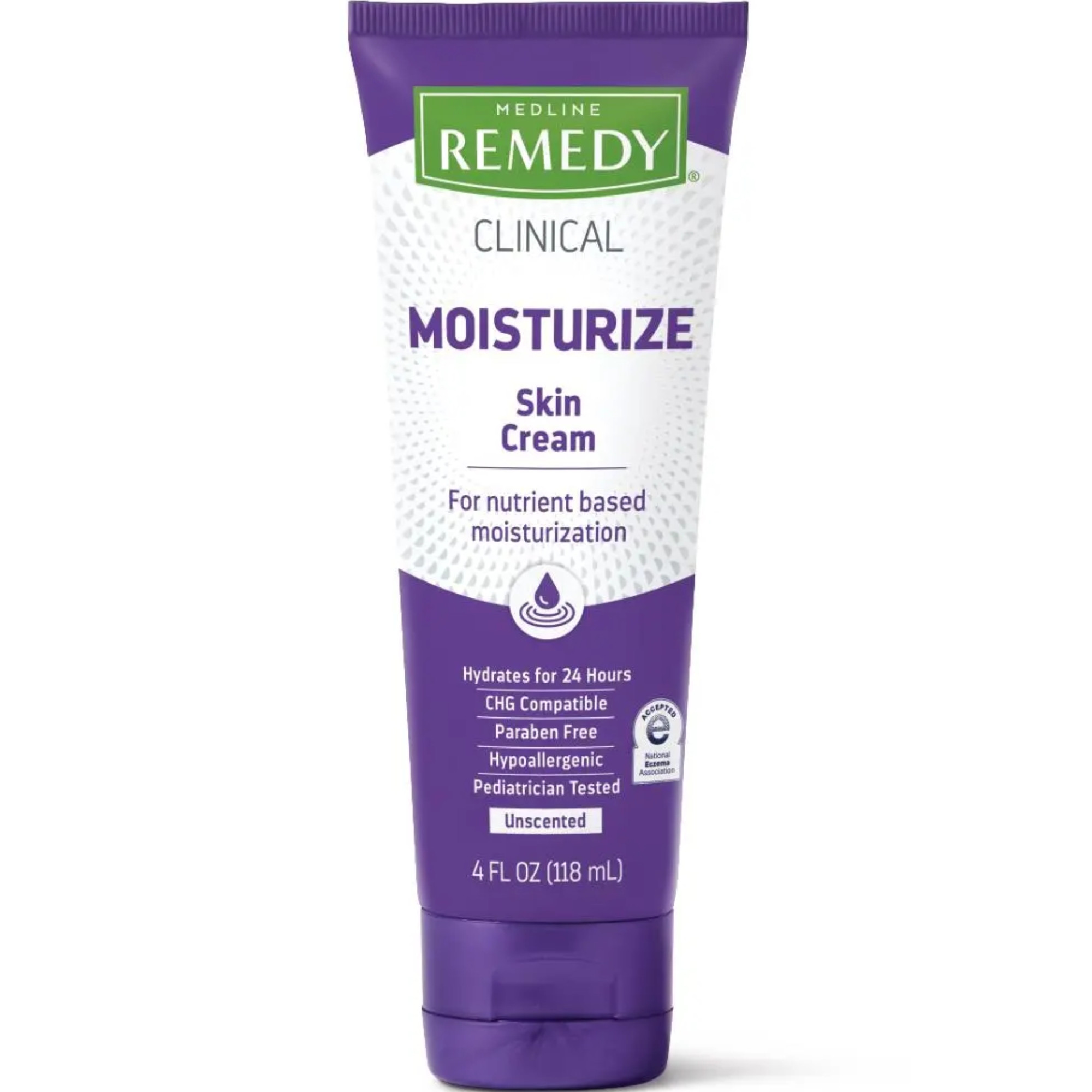 Medline Remedy Clinical Skin Cream Moisturizer, Unscented