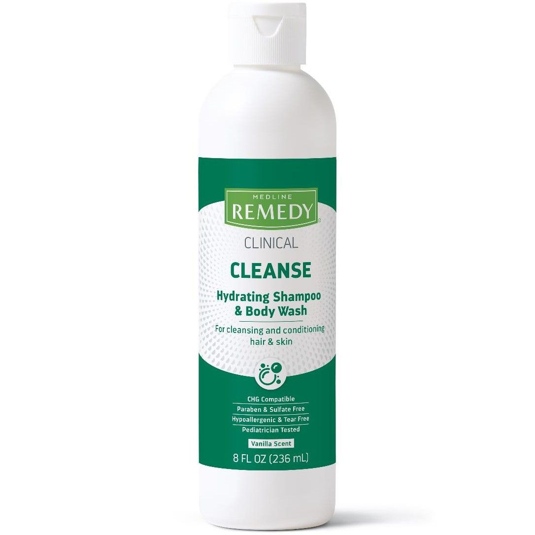 Medline Remedy Phytoplex Hydrating Shampoo and Body Wash Gel