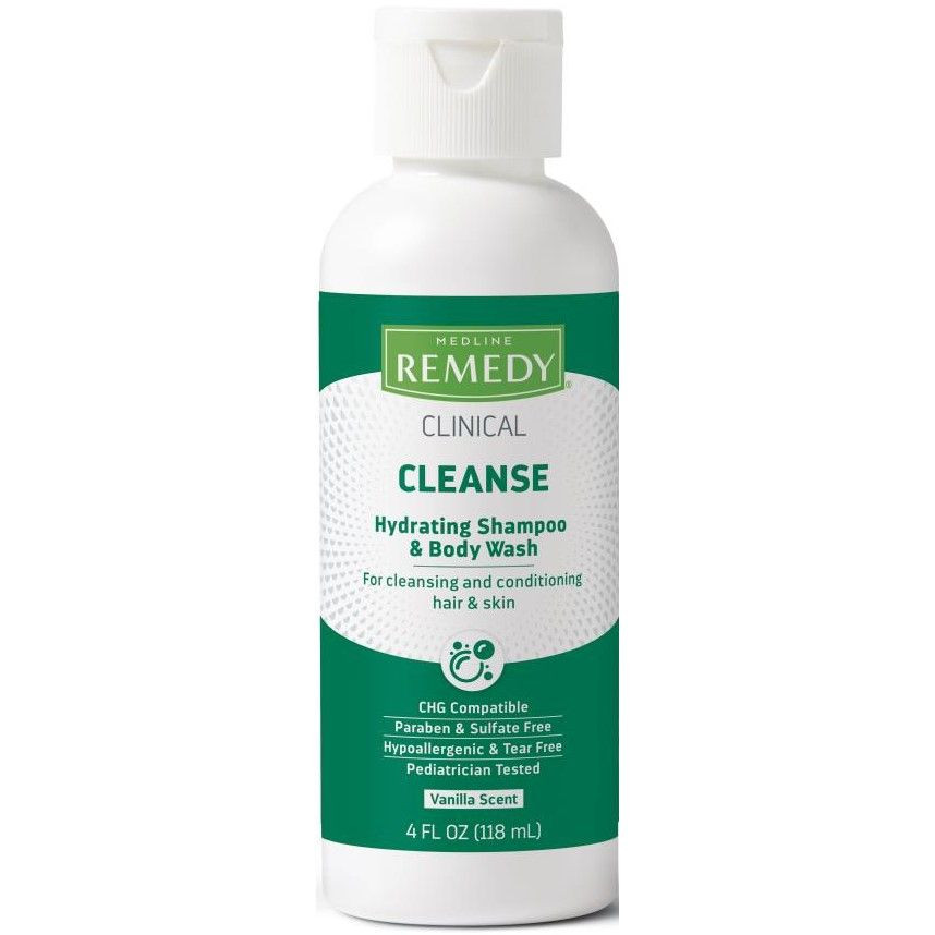 Medline Remedy Phytoplex Hydrating Shampoo and Body Wash Gel