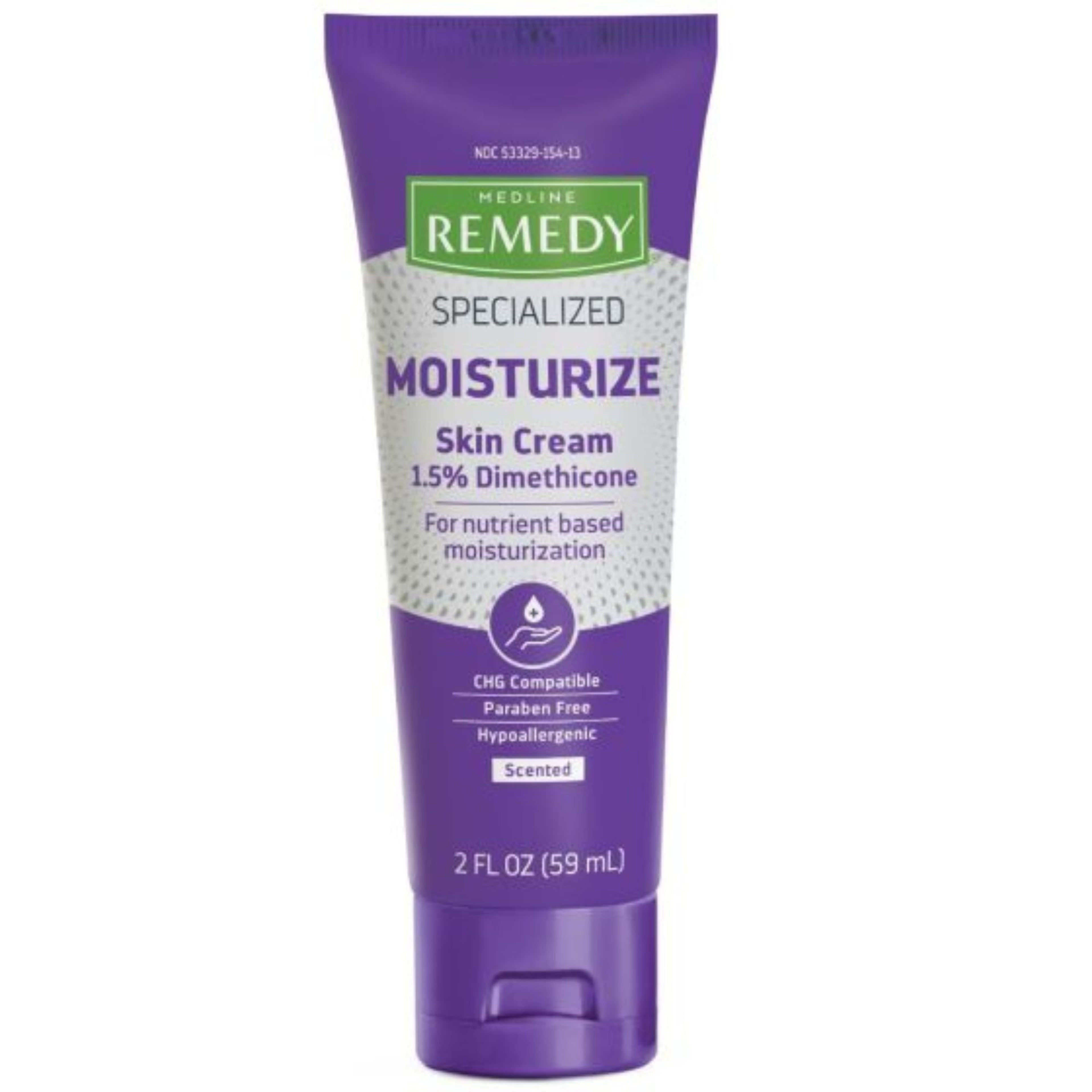 Medline Remedy Specialized Moisturize Skin Cream, Vanilla Scented
