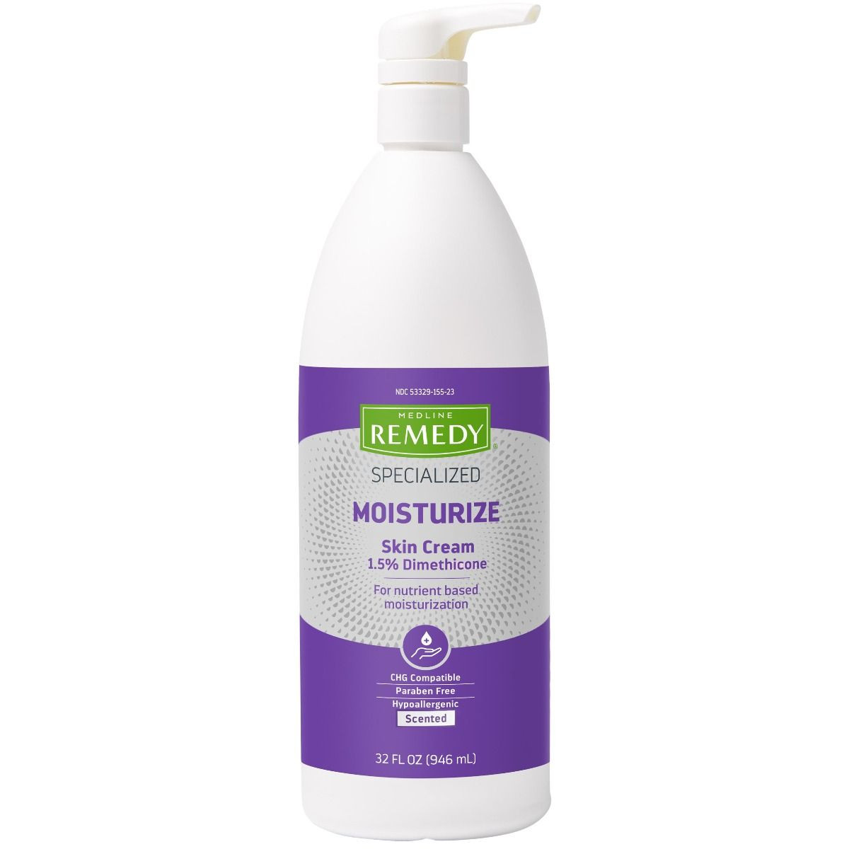 Medline Remedy Specialized Moisturize Skin Cream, Vanilla Scented